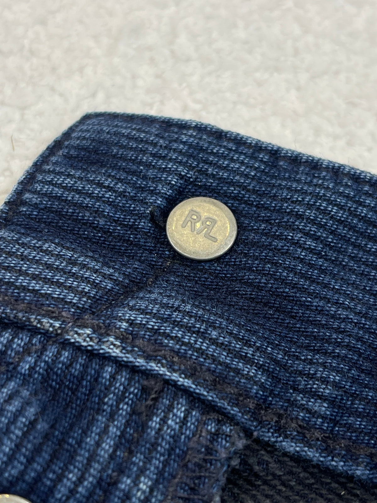 Ralph Lauren Double RL Indigo Corduroy Trousers