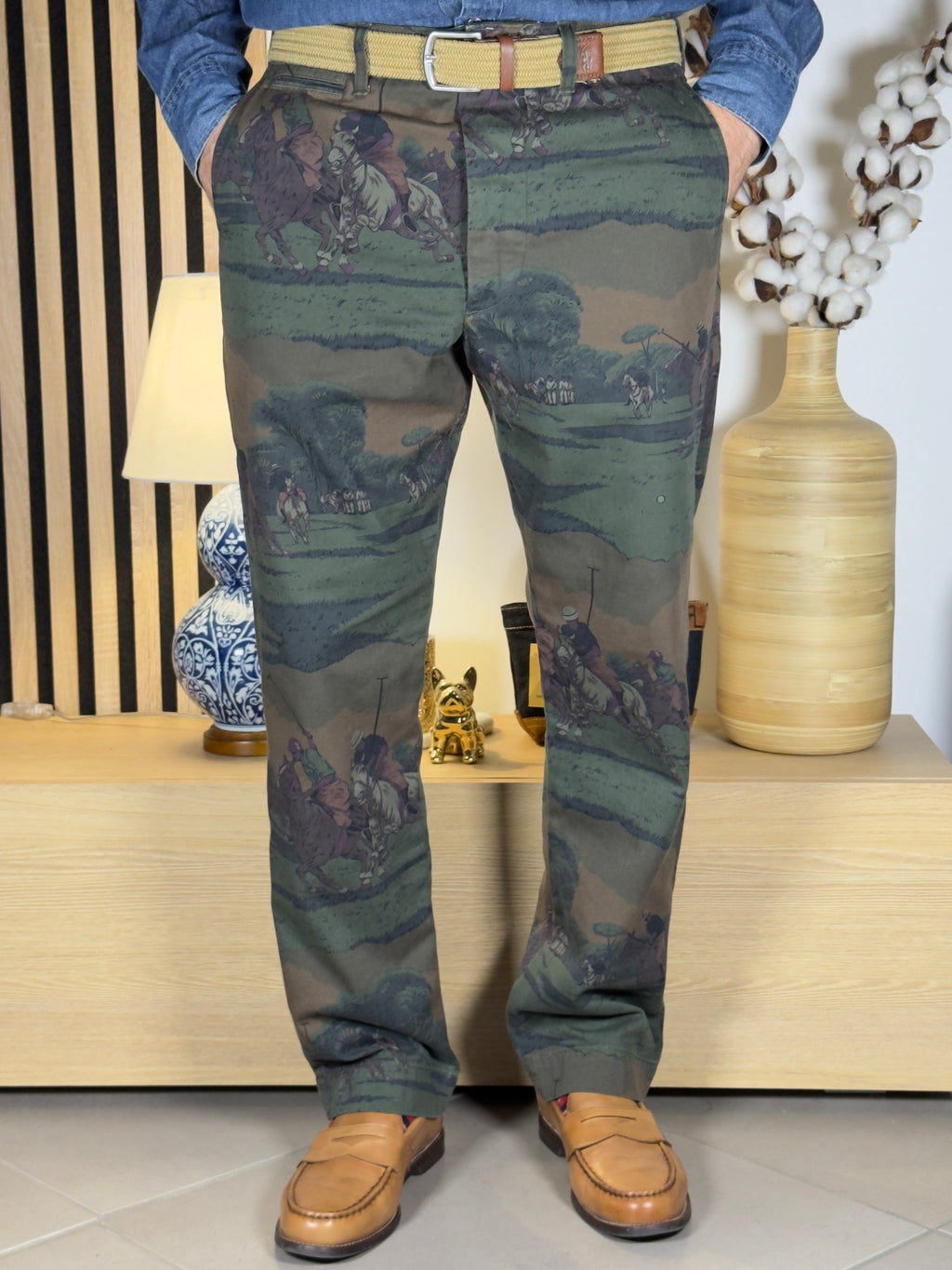 Polo Ralph Lauren Equestrian Motif Chino Trousers