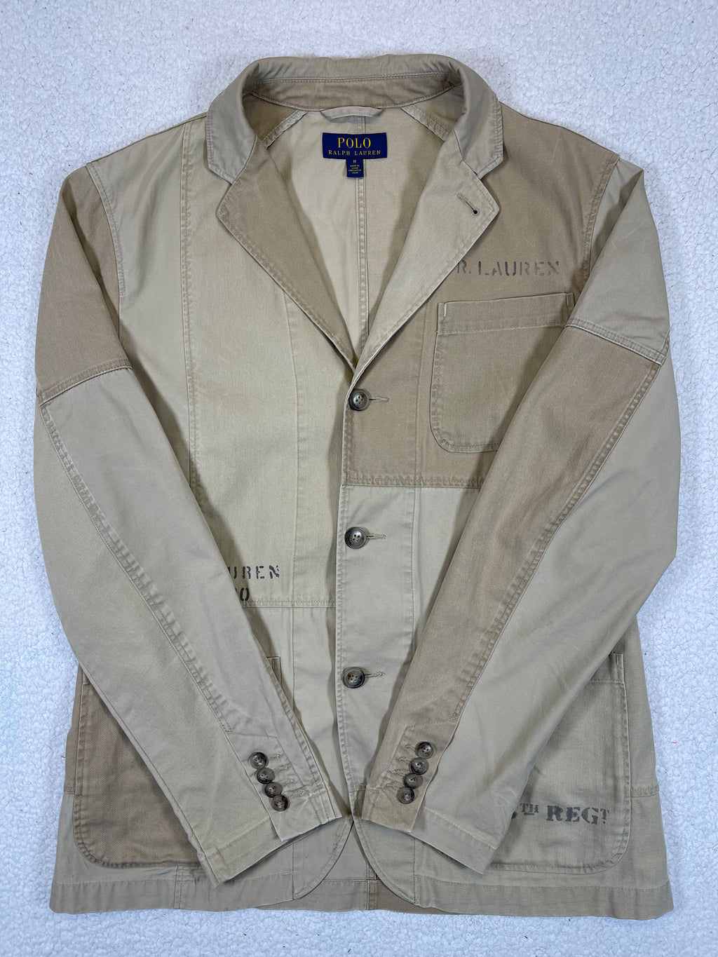 Polo Ralph Lauren Patchwork Utility Blazer