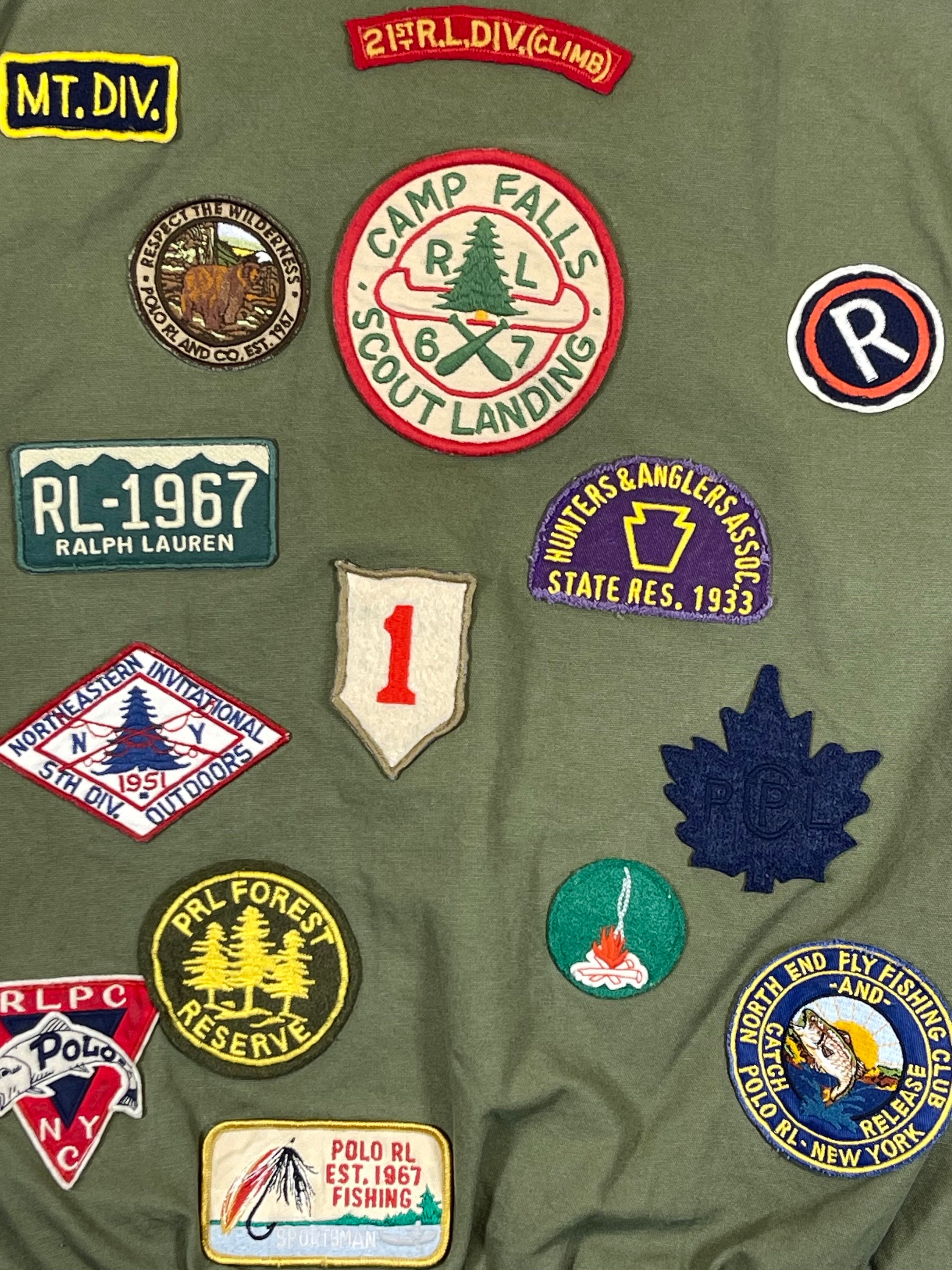 Polo Ralph Lauren Patch Canvas Bomber Jacket (2022)
