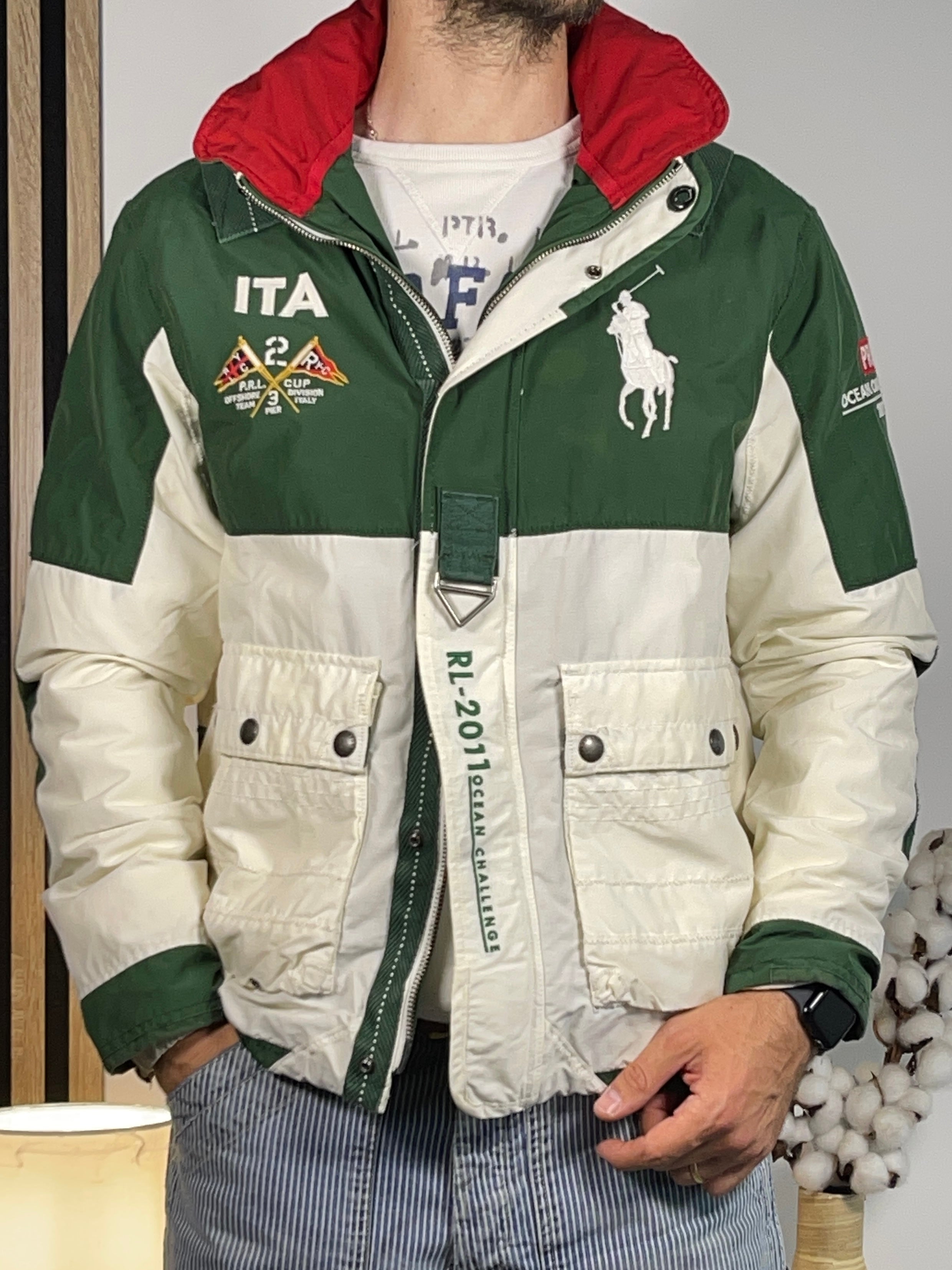 Polo by Ralph Lauren RL-2011 Ocean Challenge Italia-24 Water-Repellent Jacket (Vintage)