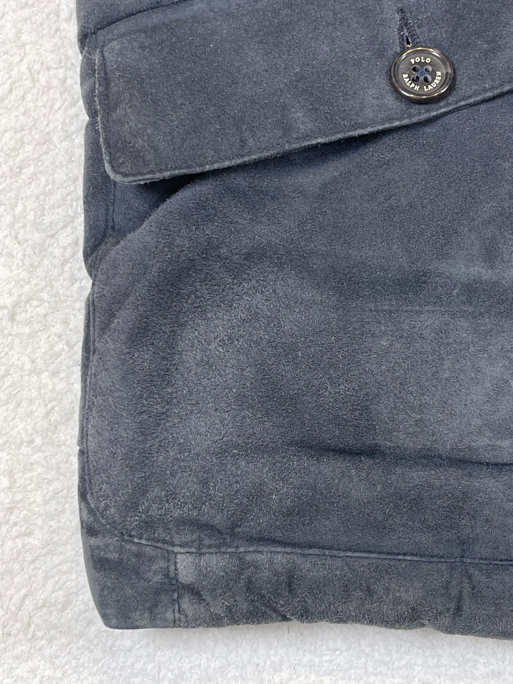 Polo Ralph Lauren Quilted Goat Suede Vest