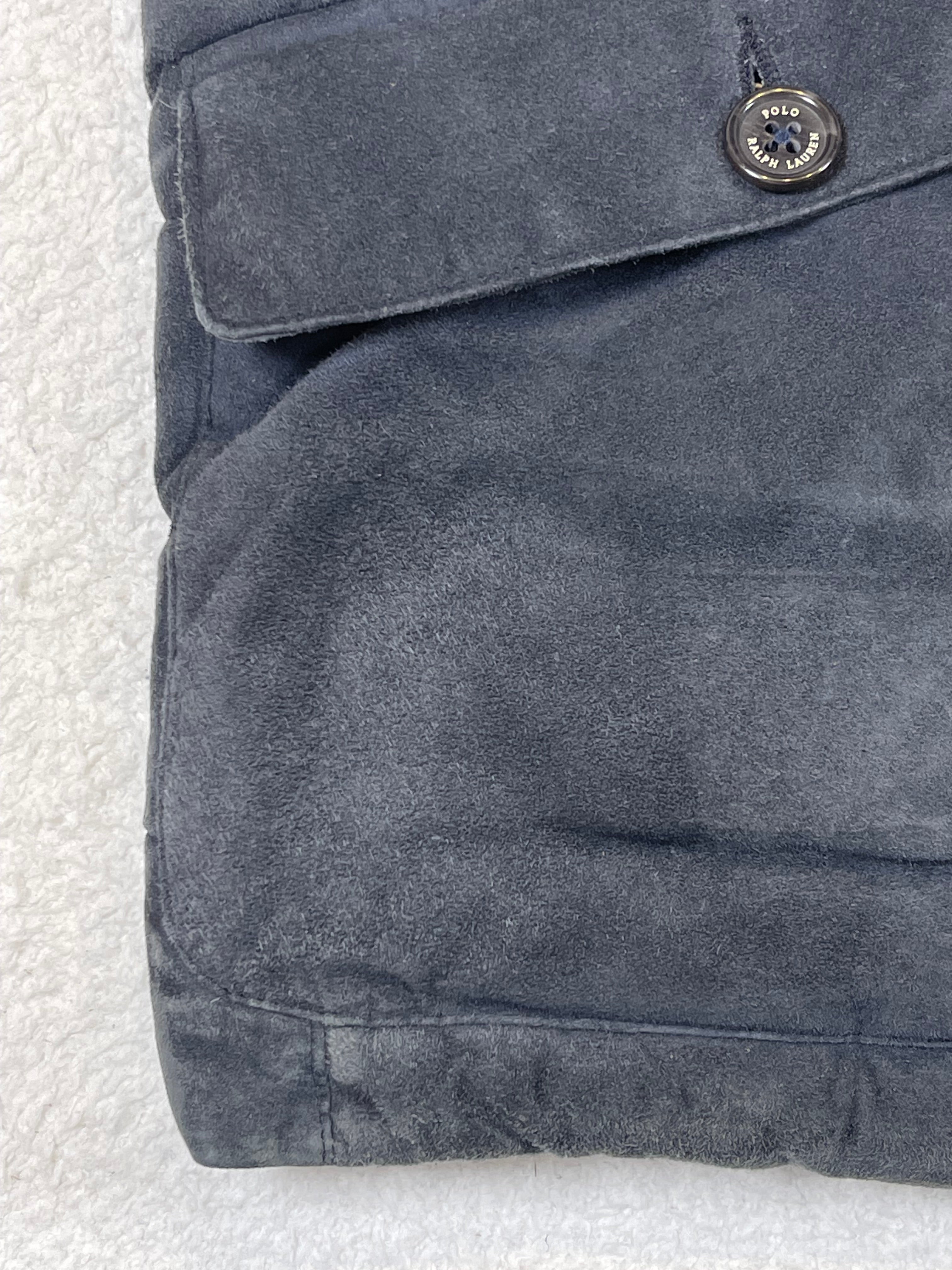 Polo Ralph Lauren Quilted Goat Suede Vest