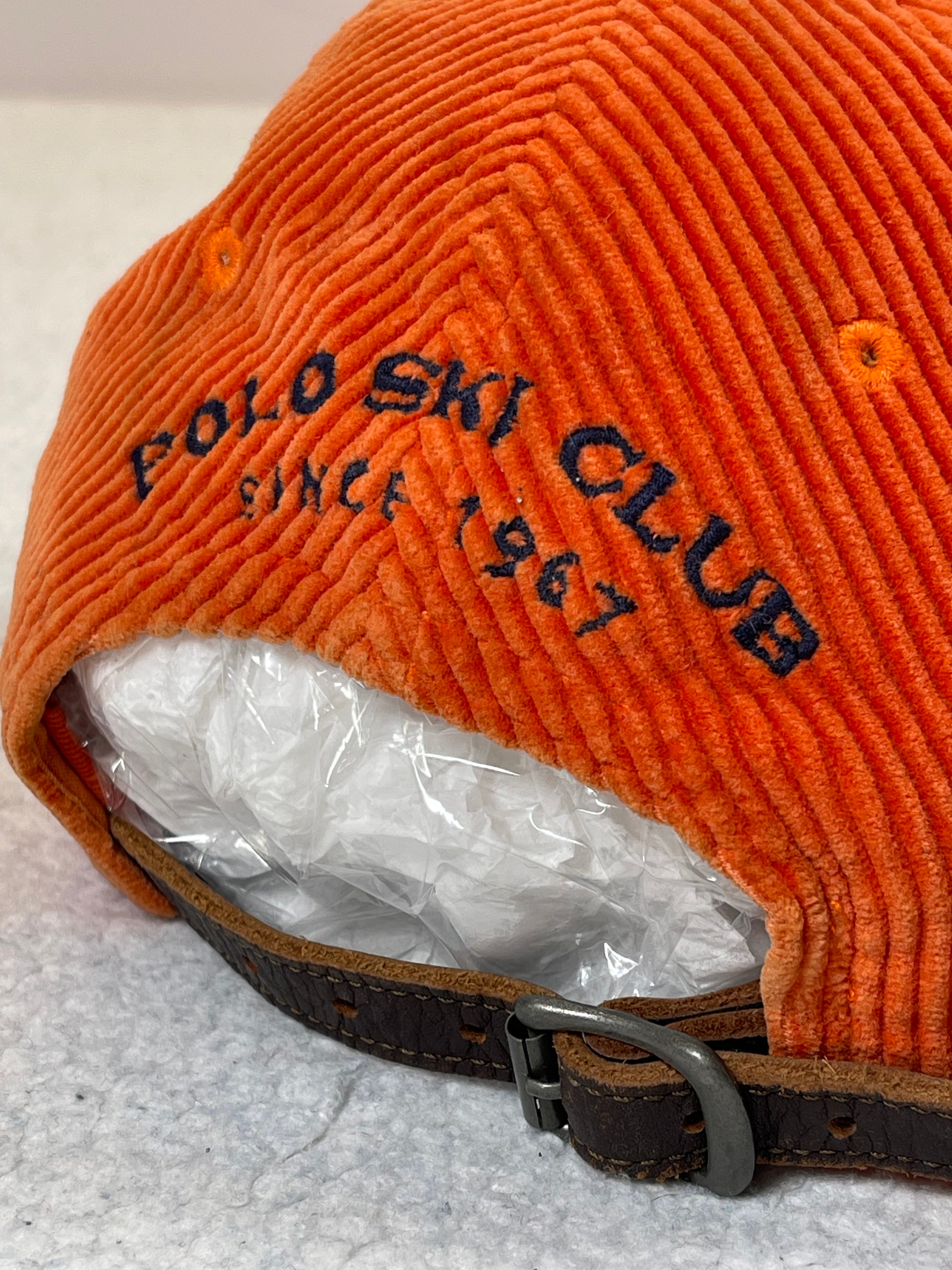 Polo Ralph Lauren Polo Ski Corduroy Cap (Vintage 2000s)