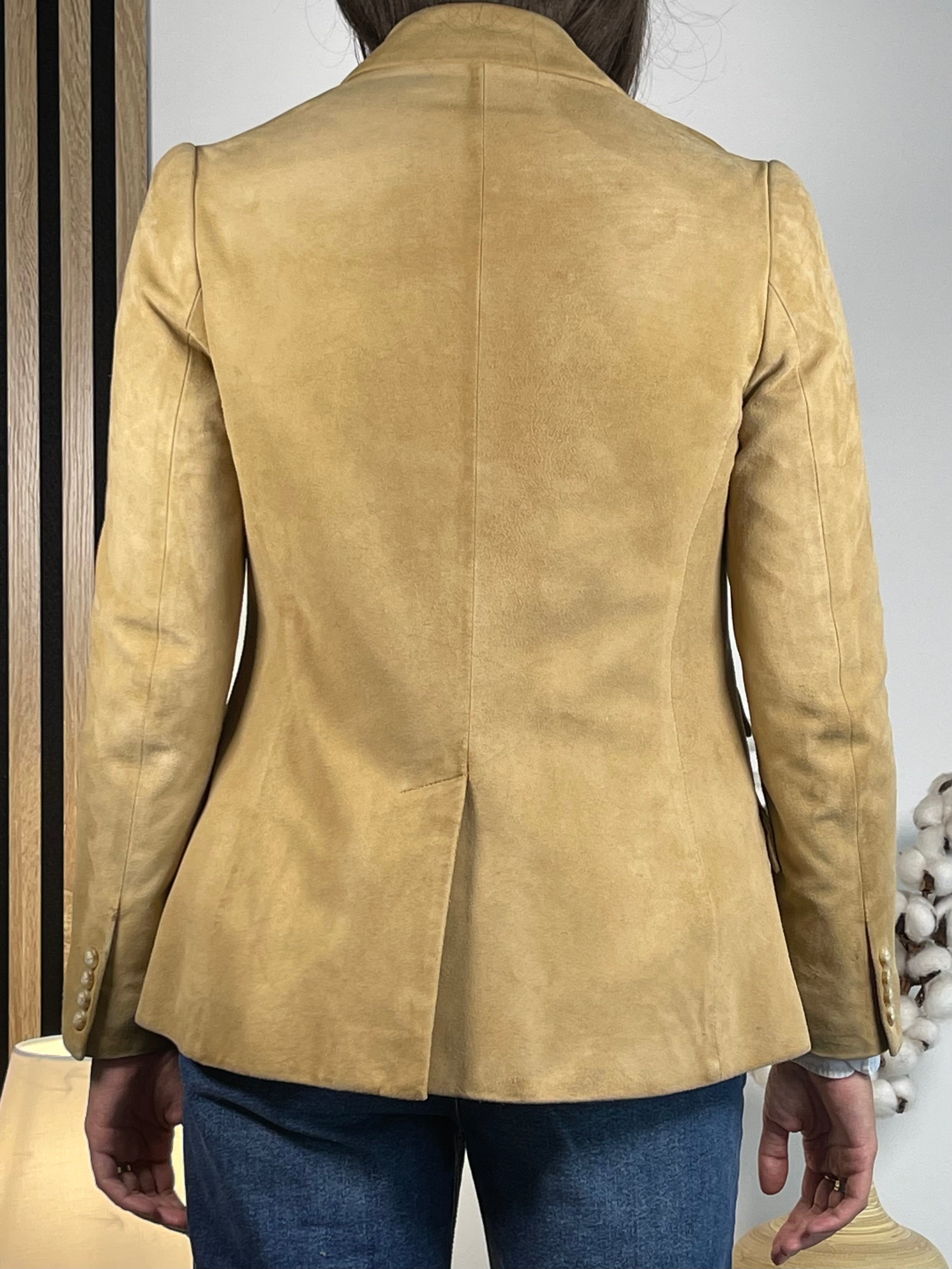 Ralph Lauren Vintage Goat Suede Blazer