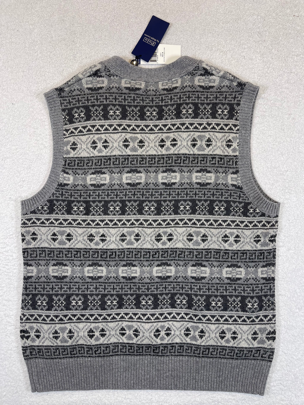 Polo by Ralph Lauren Buttoned Fair Isle Sweater Vest (2024)