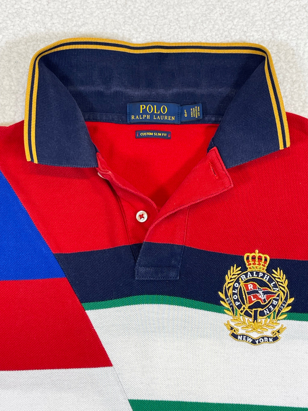 Polo Ralph Lauren Nautical-Inspired Cotton Mesh Polo Shirt