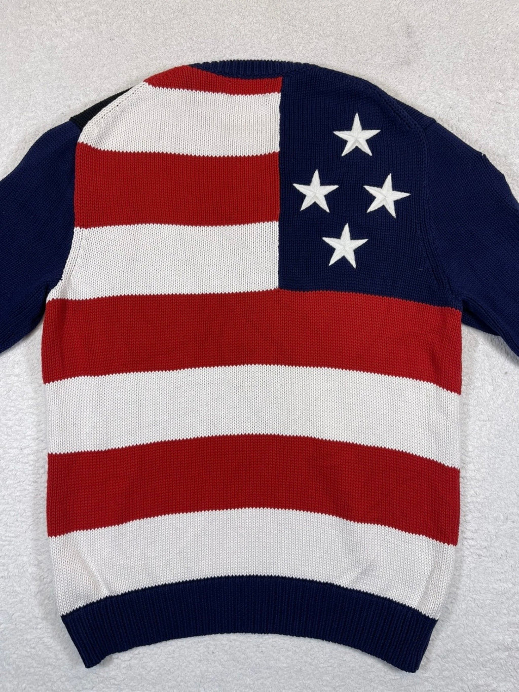 Polo Ralph Lauren Big Pony Flag Cotton Sweater