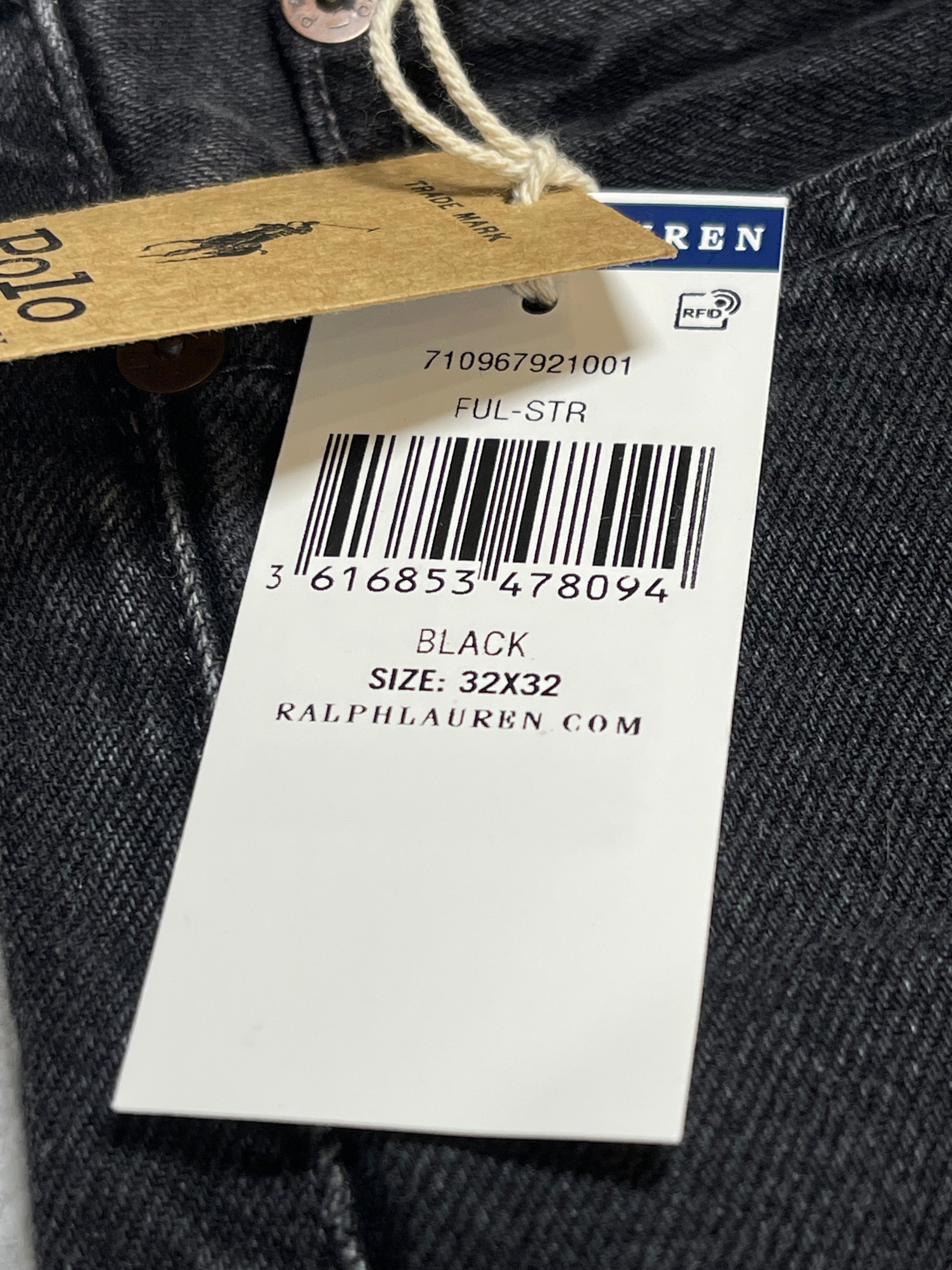 Polo Ralph Lauren Heritage Straight Fit Aged Denim Jeans