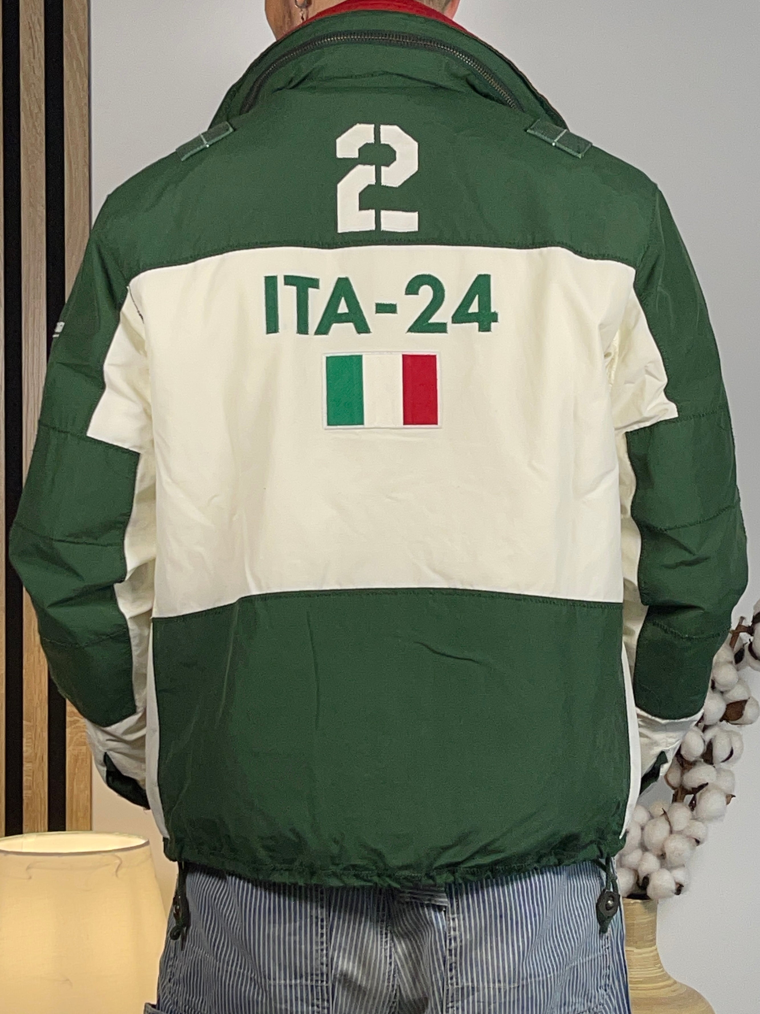 Polo by Ralph Lauren RL-2011 Ocean Challenge Italia-24 Water-Repellent Jacket (Vintage)