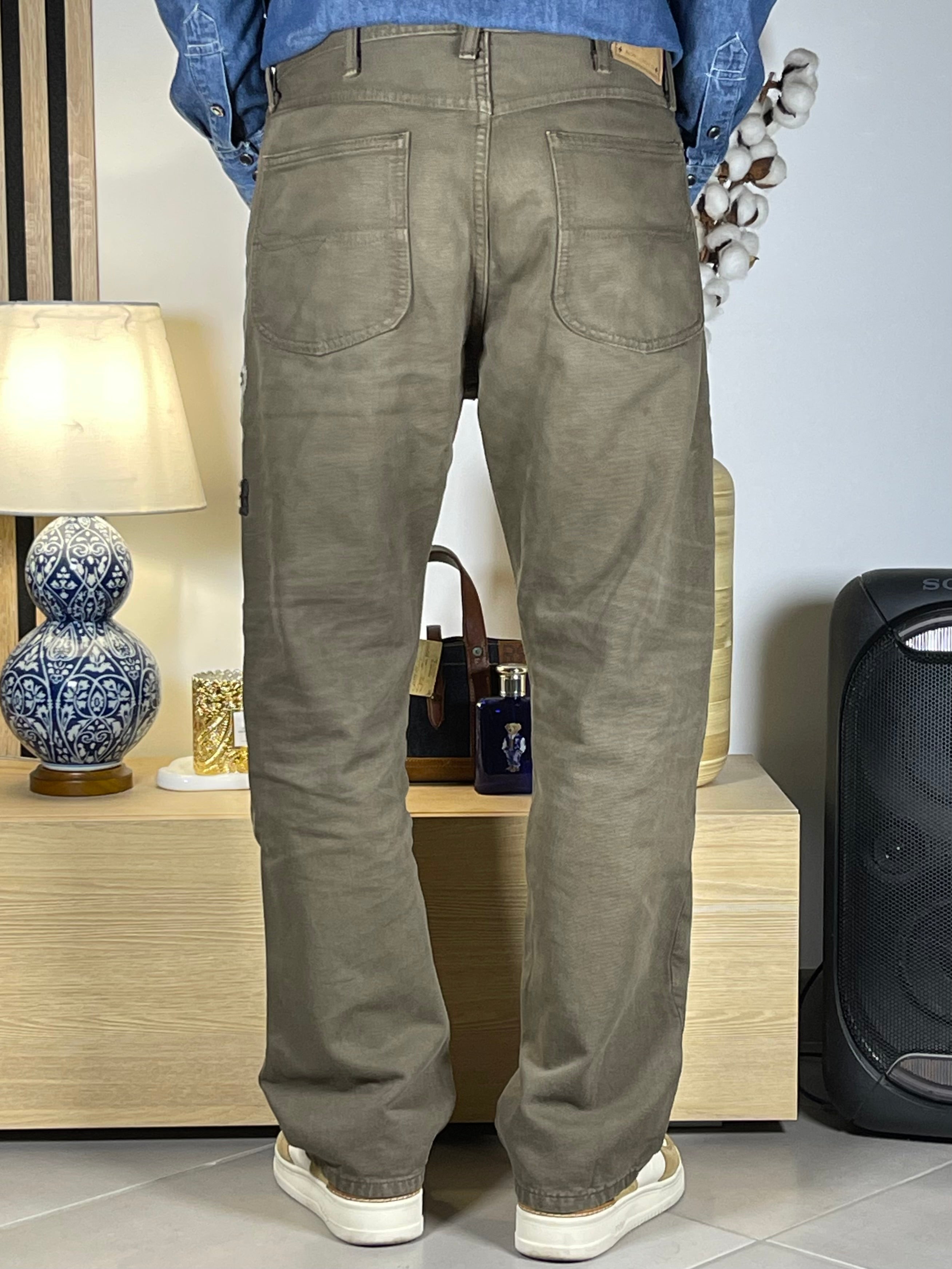 Polo Ralph Lauren × Naiomi Glasses Embroidered Heritage Rider Denim Jeans (2023)