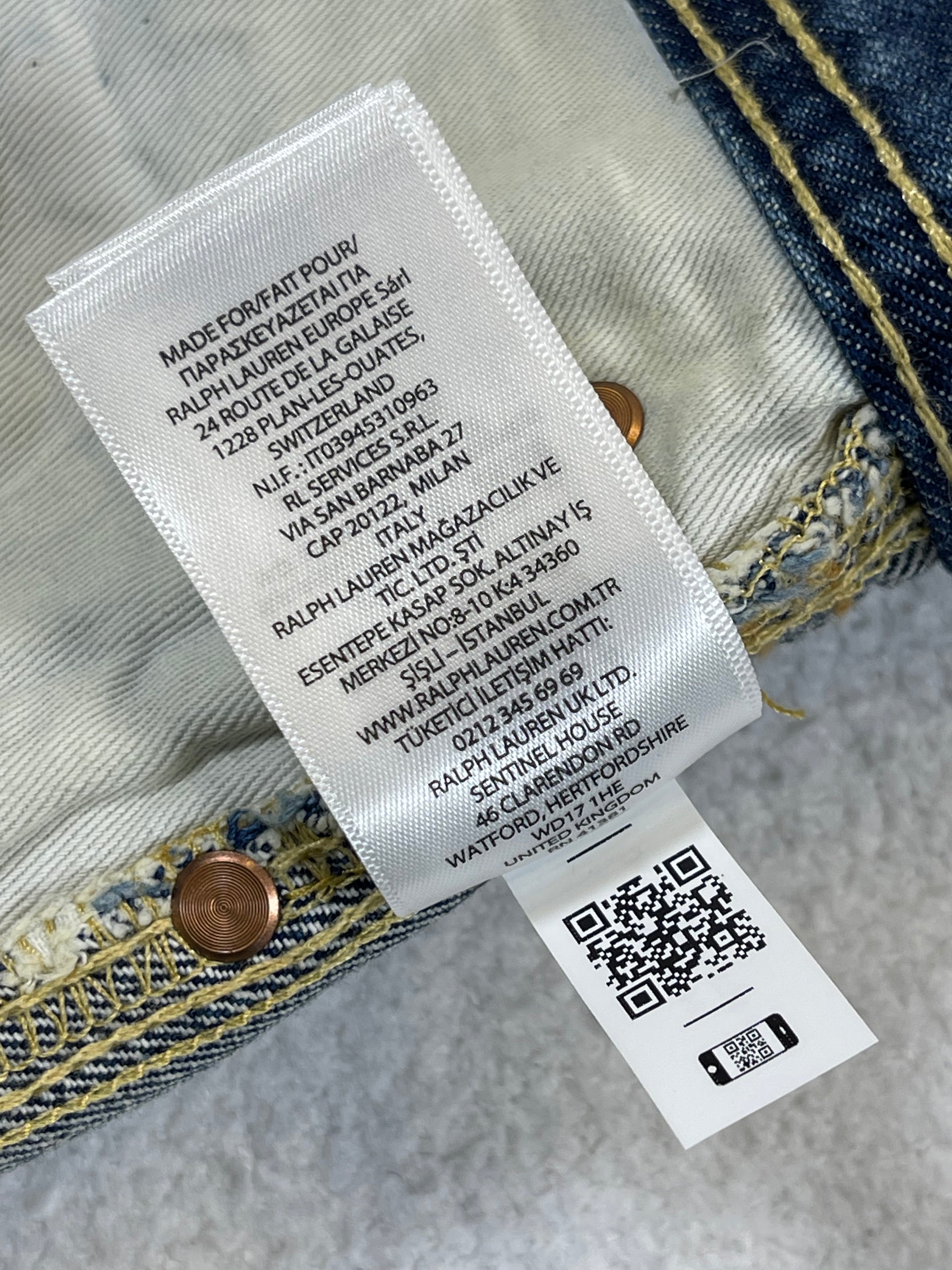 Polo Ralph Lauren × Naiomi Glasses Indigo Heritage Rider Jeans (2023)
