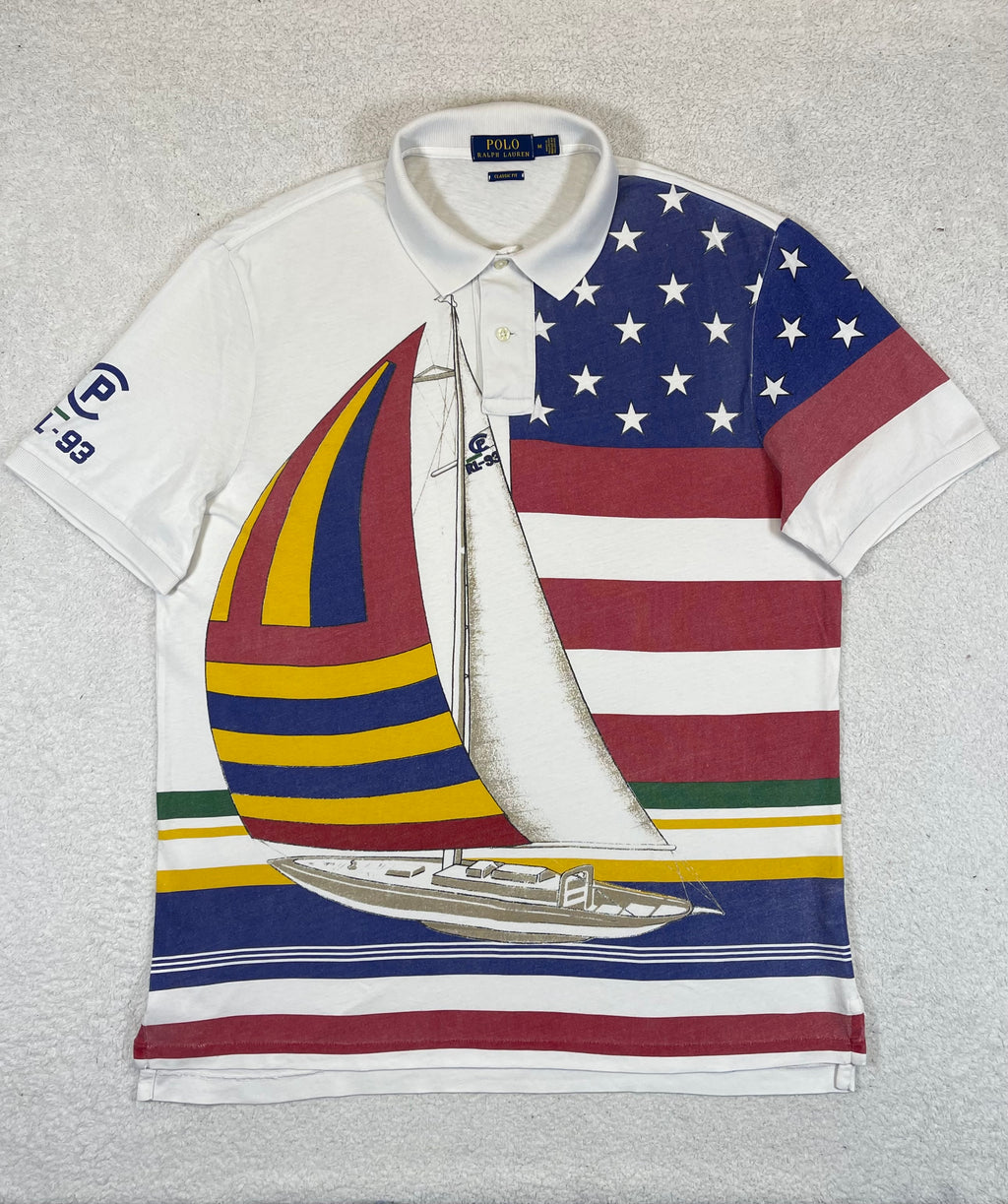 Polo Ralph Lauren CP RL-93 Cotton Jersey Polo Shirt