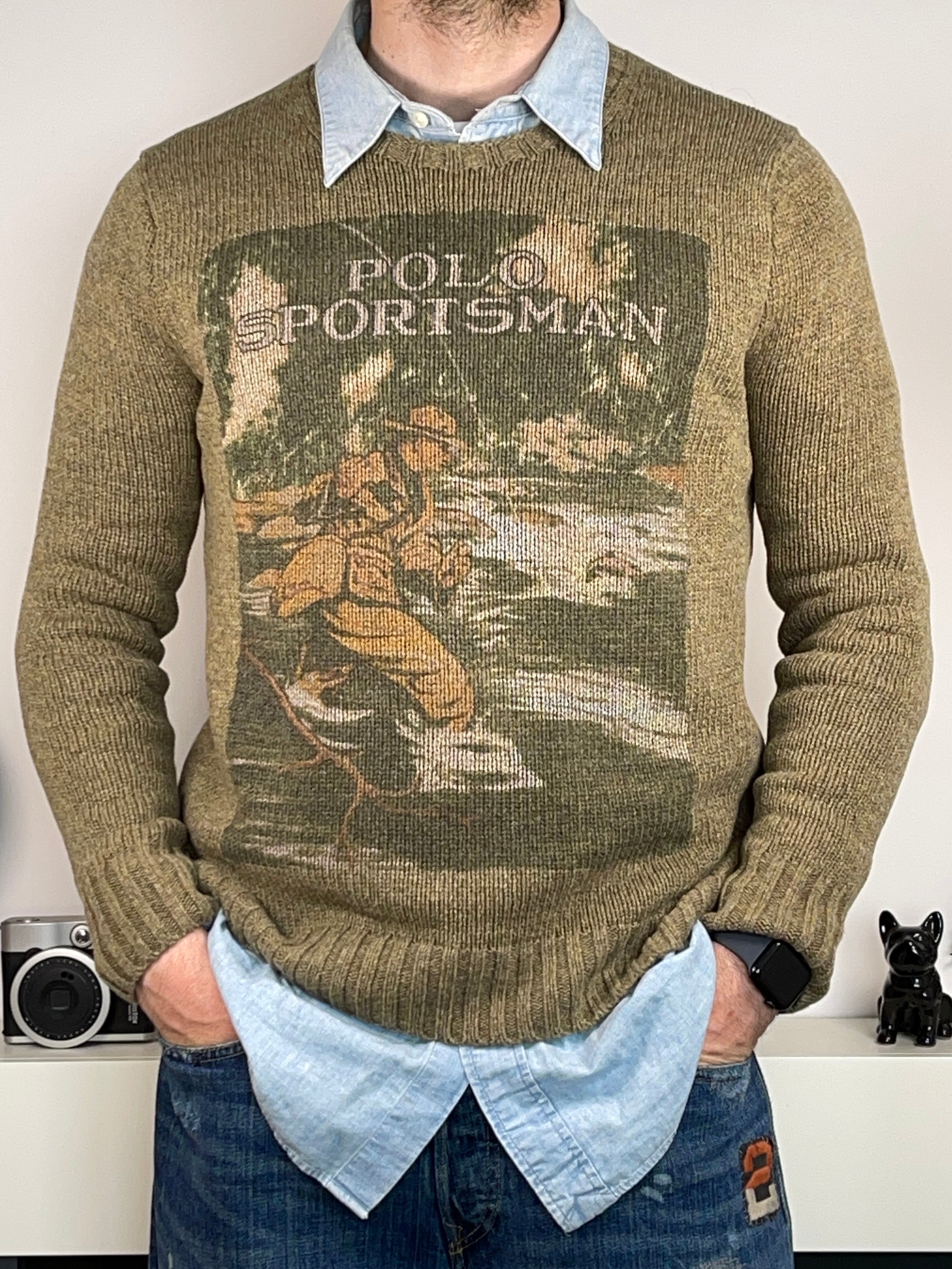 Polo Country Ralph Lauren Sportsman Wool Sweater