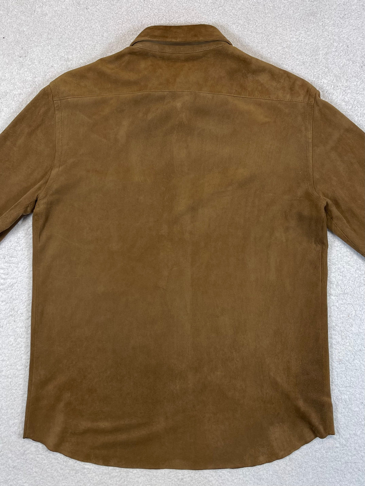Ralph Lauren Polo Sport Vintage Polo Sportswoman Goat Suede Overshirt M