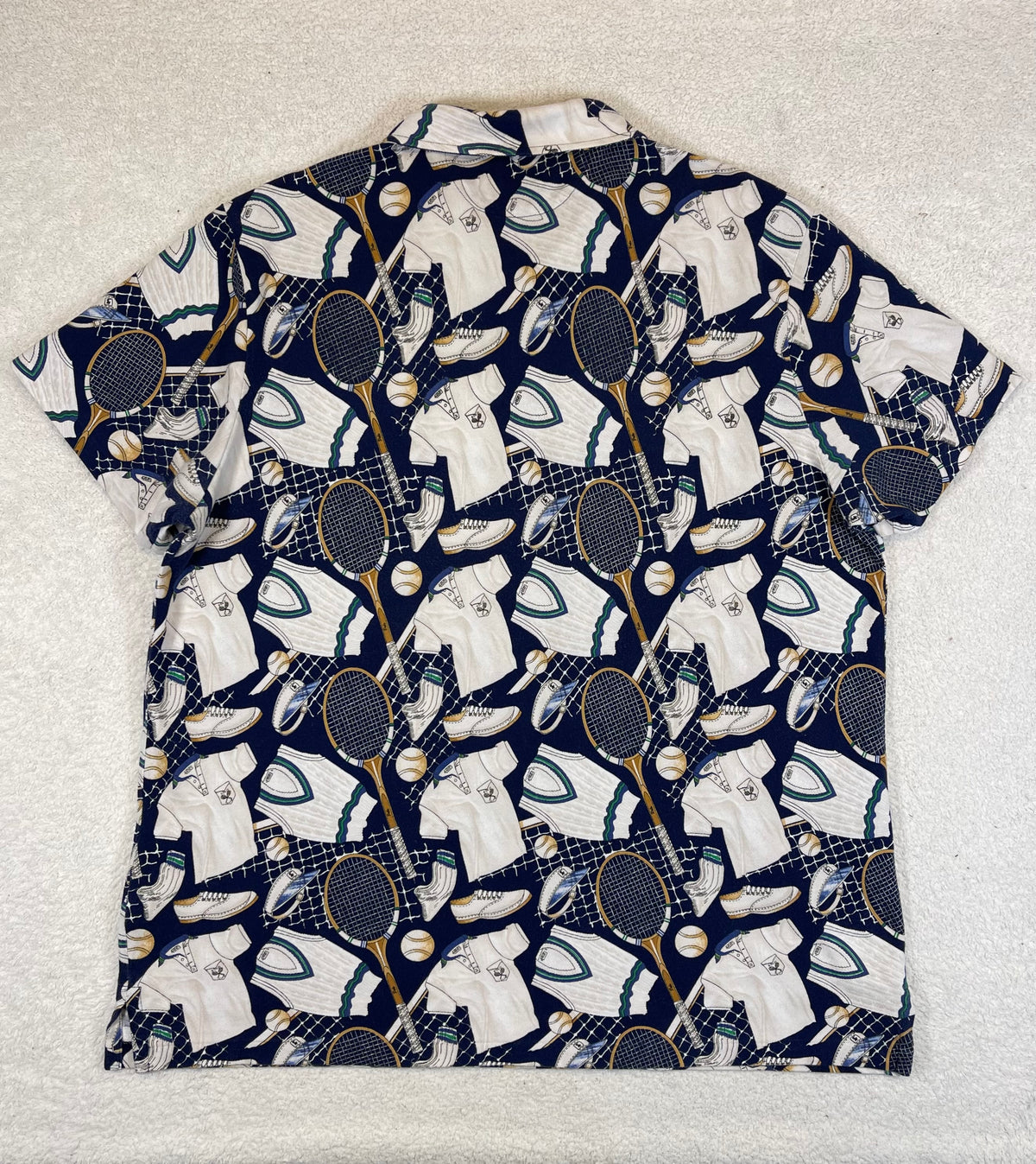 Polo Ralph Lauren Wimbledon Cotton Mesh Polo Shirt XXL
