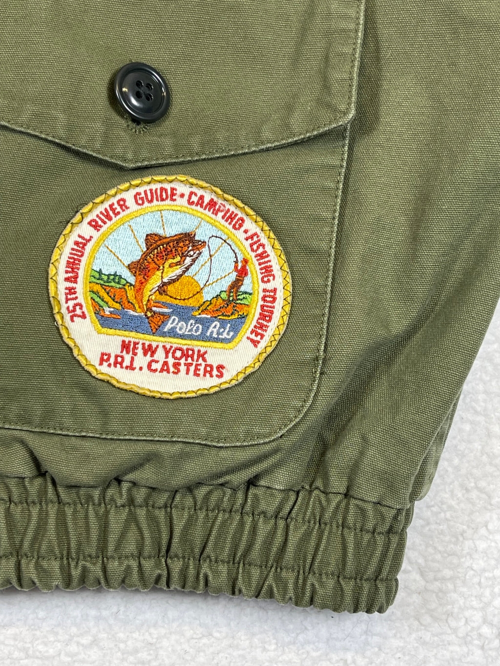 Polo Ralph Lauren Patch Canvas Bomber Jacket (2022)