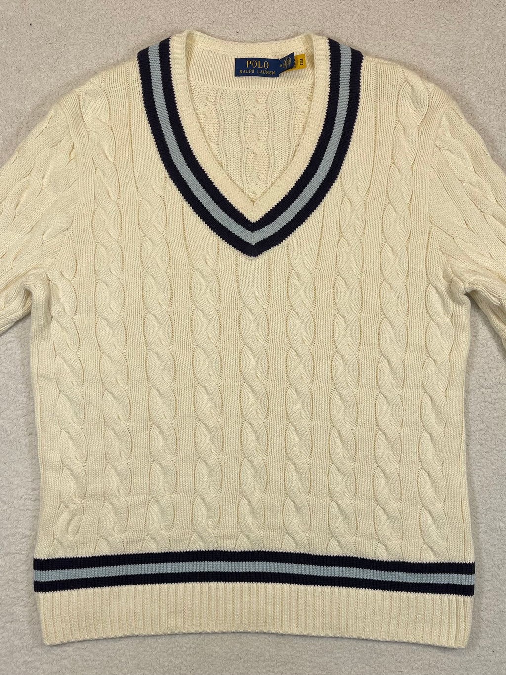 Polo Ralph Lauren Iconic Cotton Cricket Sweater M