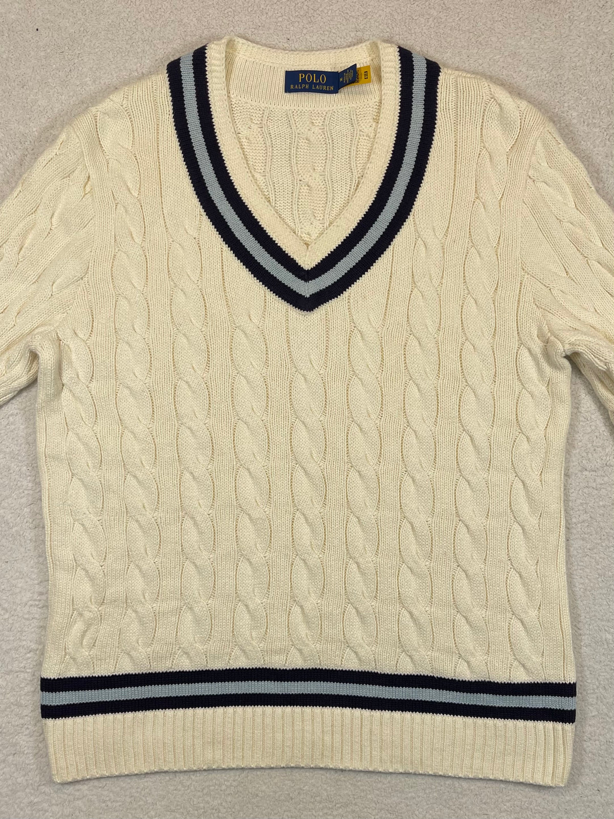 Polo Ralph Lauren Iconic Cotton Cricket Sweater M