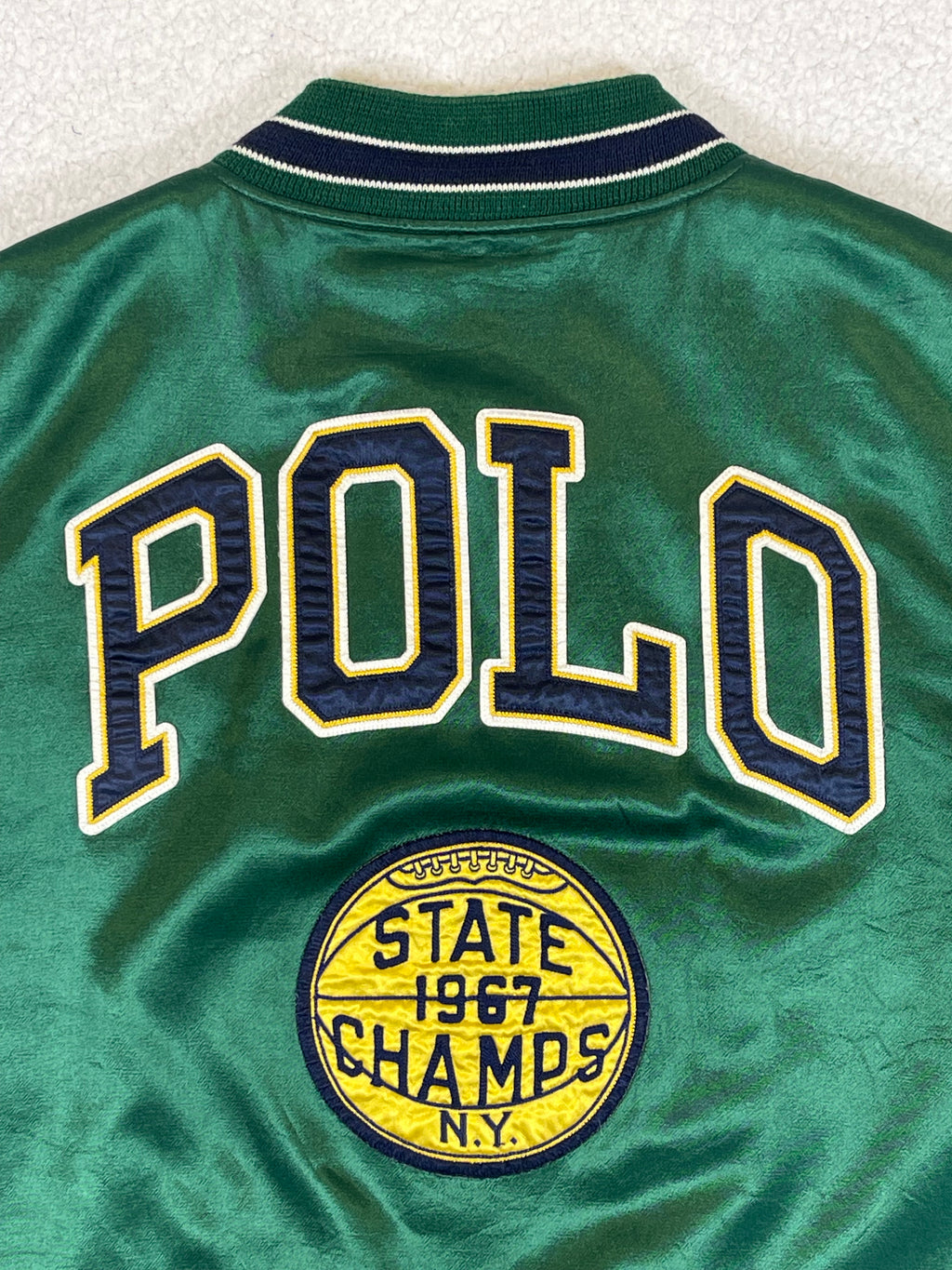 Polo Ralph Lauren Satin Varsity Jacket (2023)