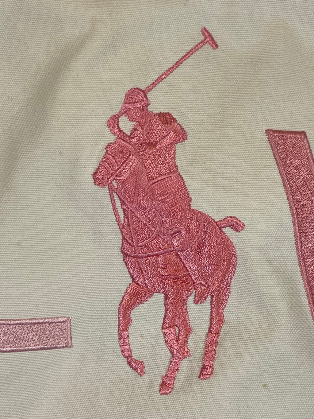Pink Pony Ralph Lauren Racing Canvas Jacket