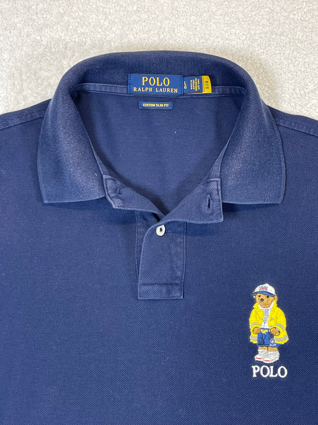 Polo Ralph Lauren CP RL-93 Polo Bear Piqué Polo Shirt (2019)