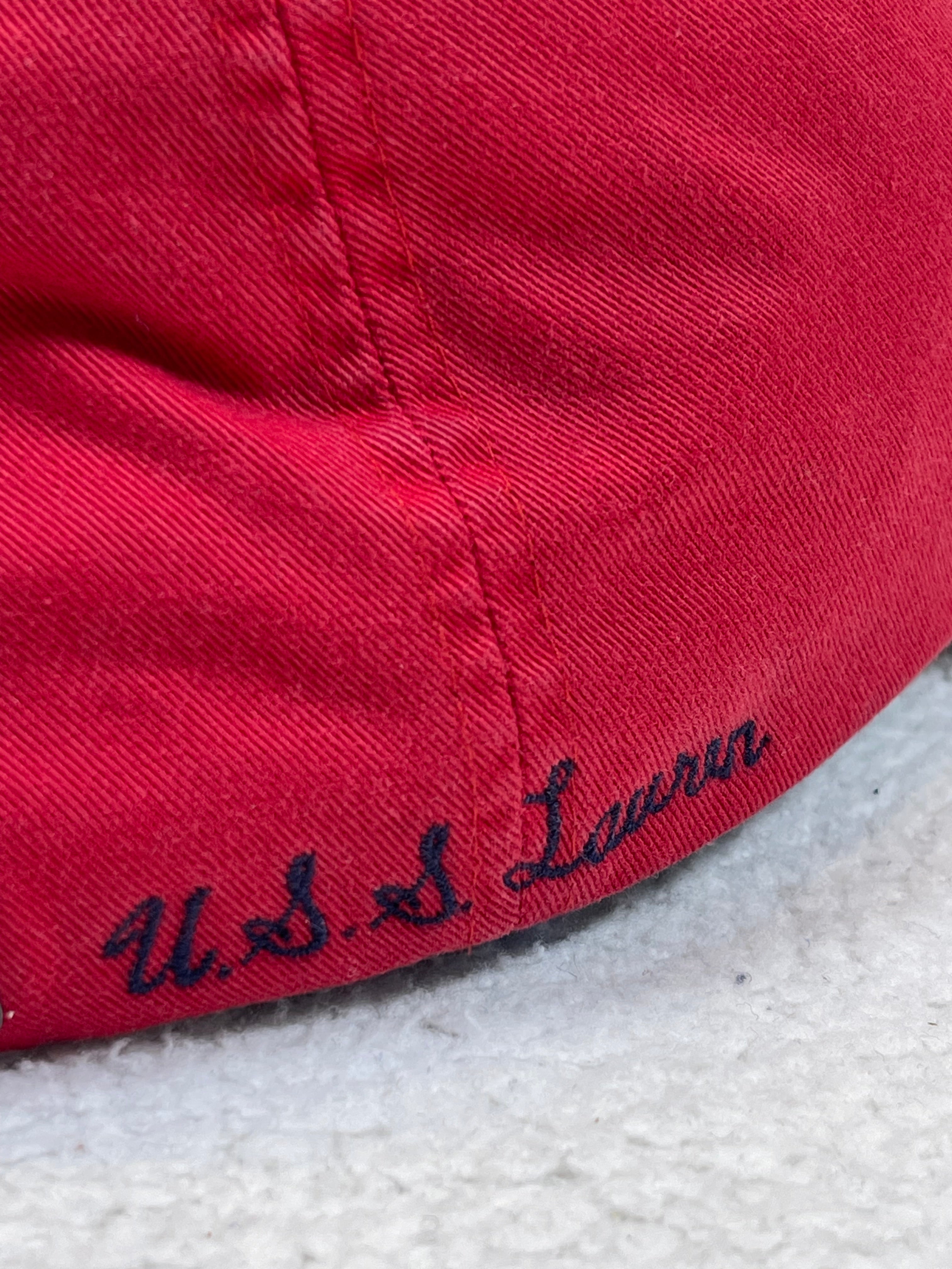 Polo Ralph Lauren U.S.S. Lauren Aged Chino Cap (Vintage)