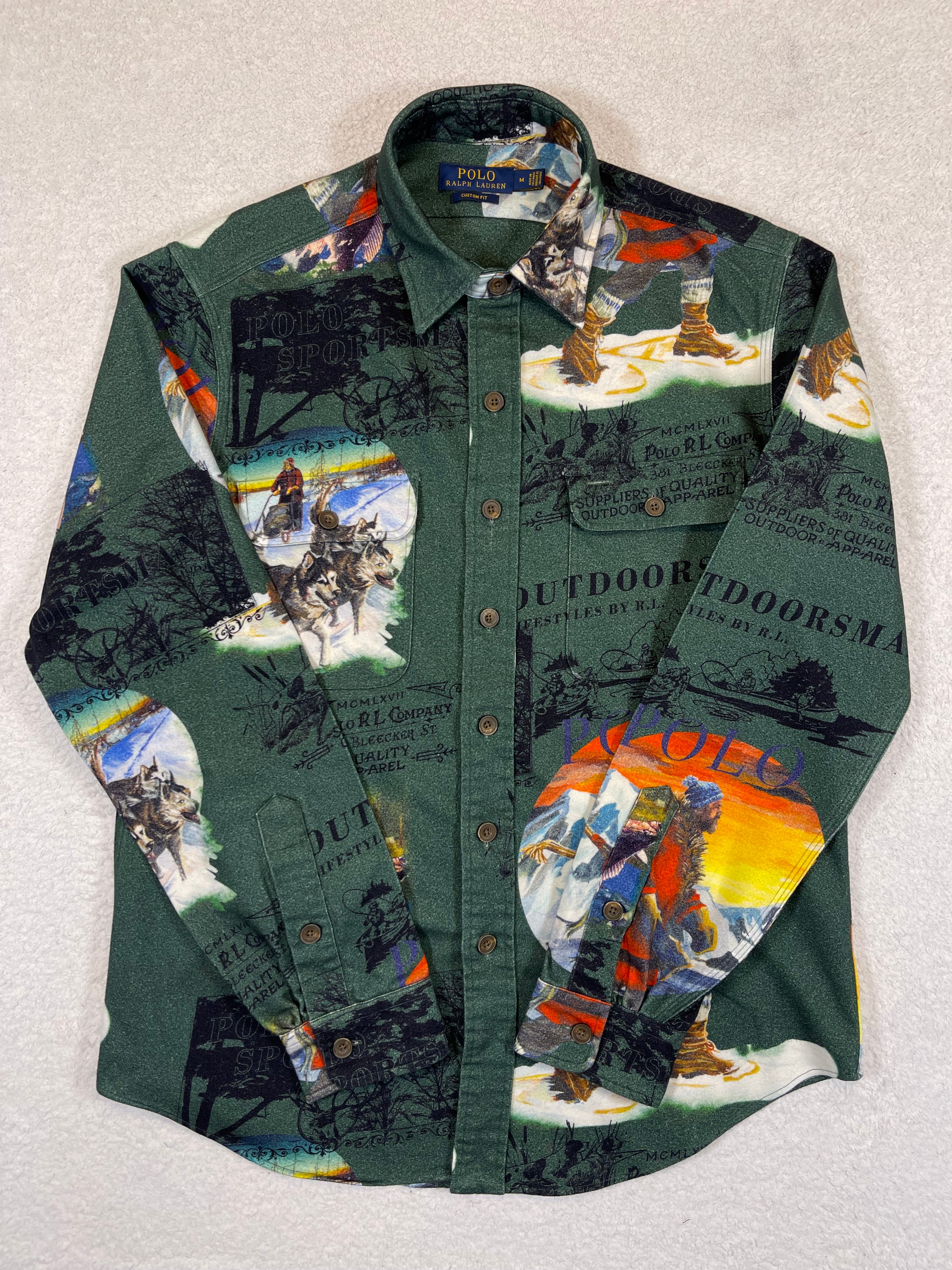 Polo Ralph Lauren Polo Sportsman Chamois Cotton Shirt