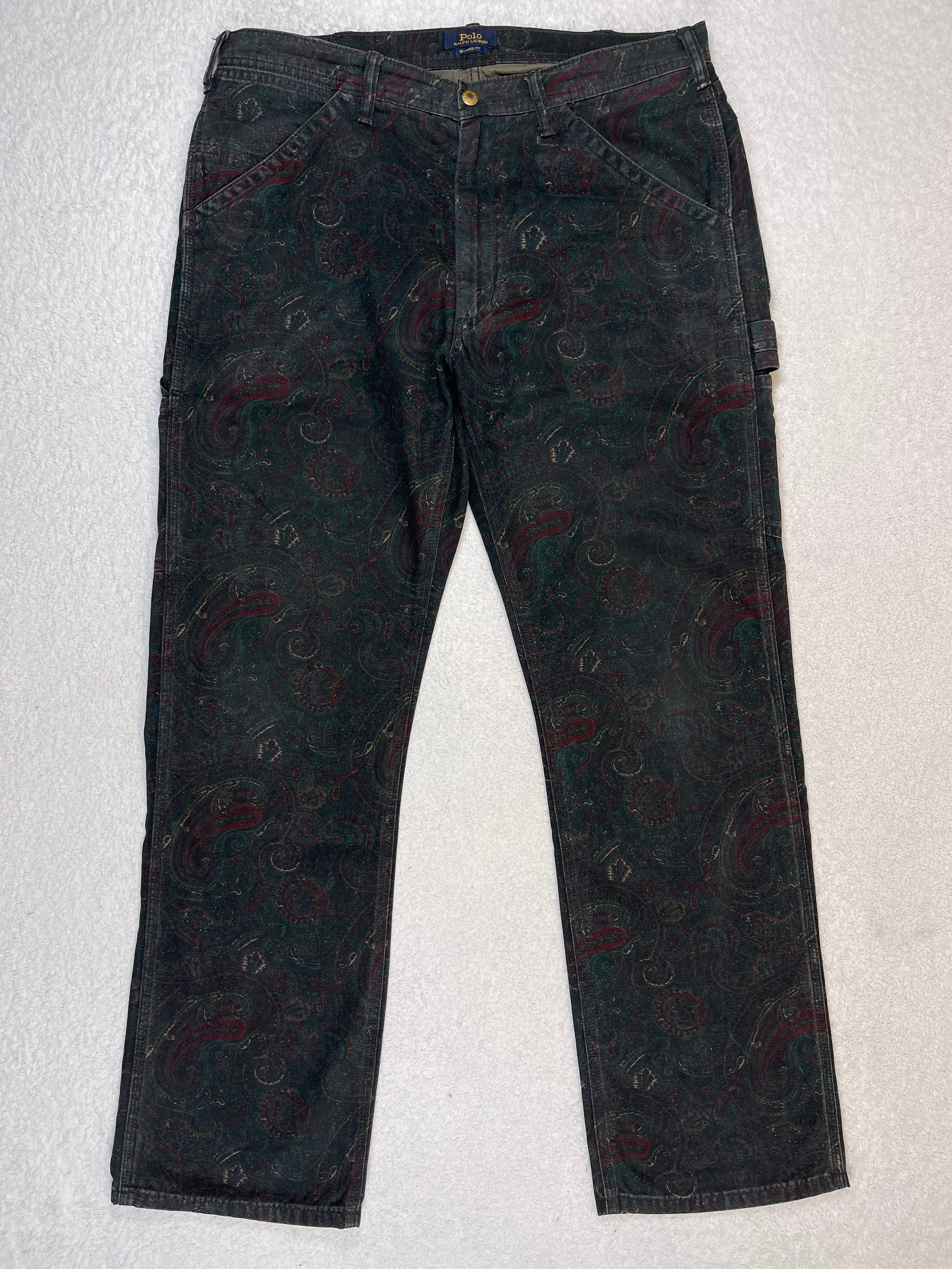 Polo Ralph Lauren Paisley Canvas Trousers (2022)