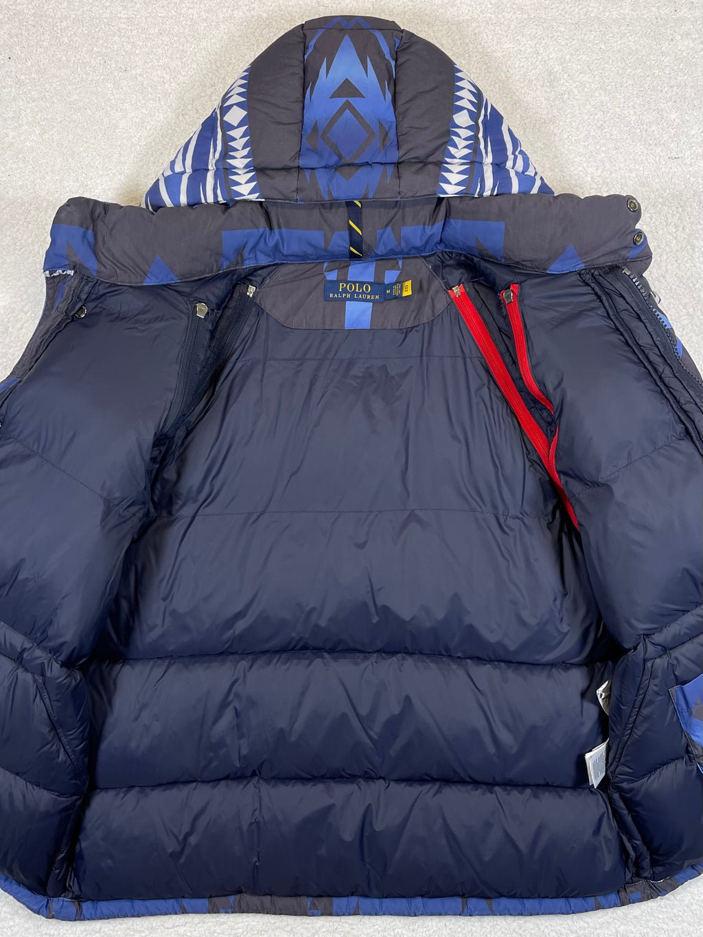Polo Ralph Lauren Convertible Aztec Water-Repellent Down Jacket (2022)