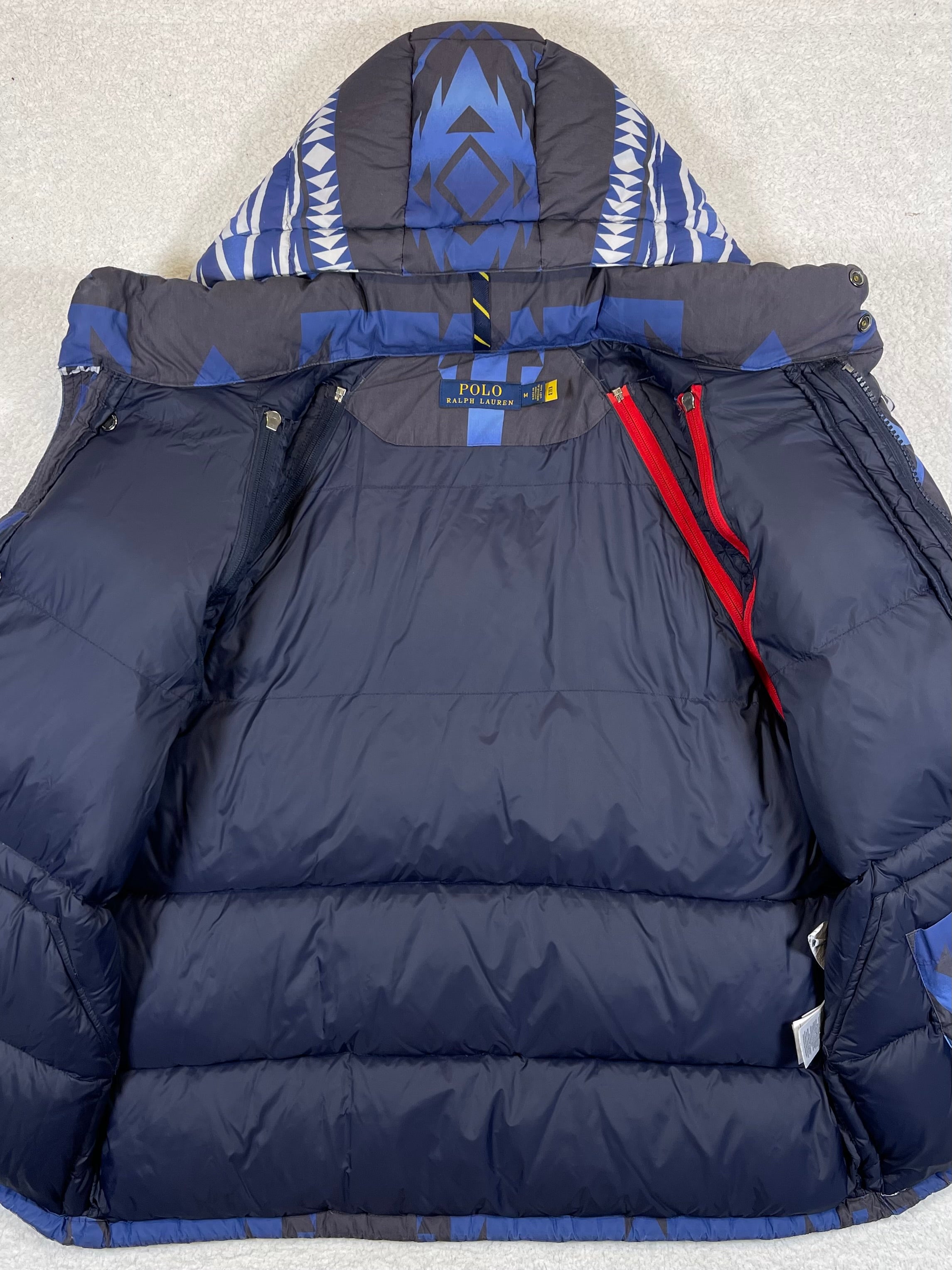 Polo Ralph Lauren Convertible Aztec Water-Repellent Down Jacket (2022)
