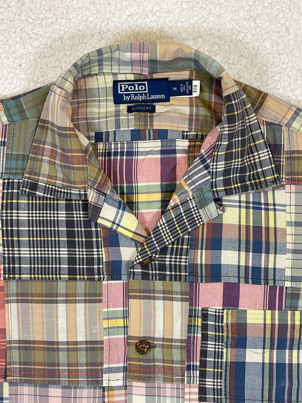 Polo Ralph Lauren Madras Patchwork Safari Shirt (2022)