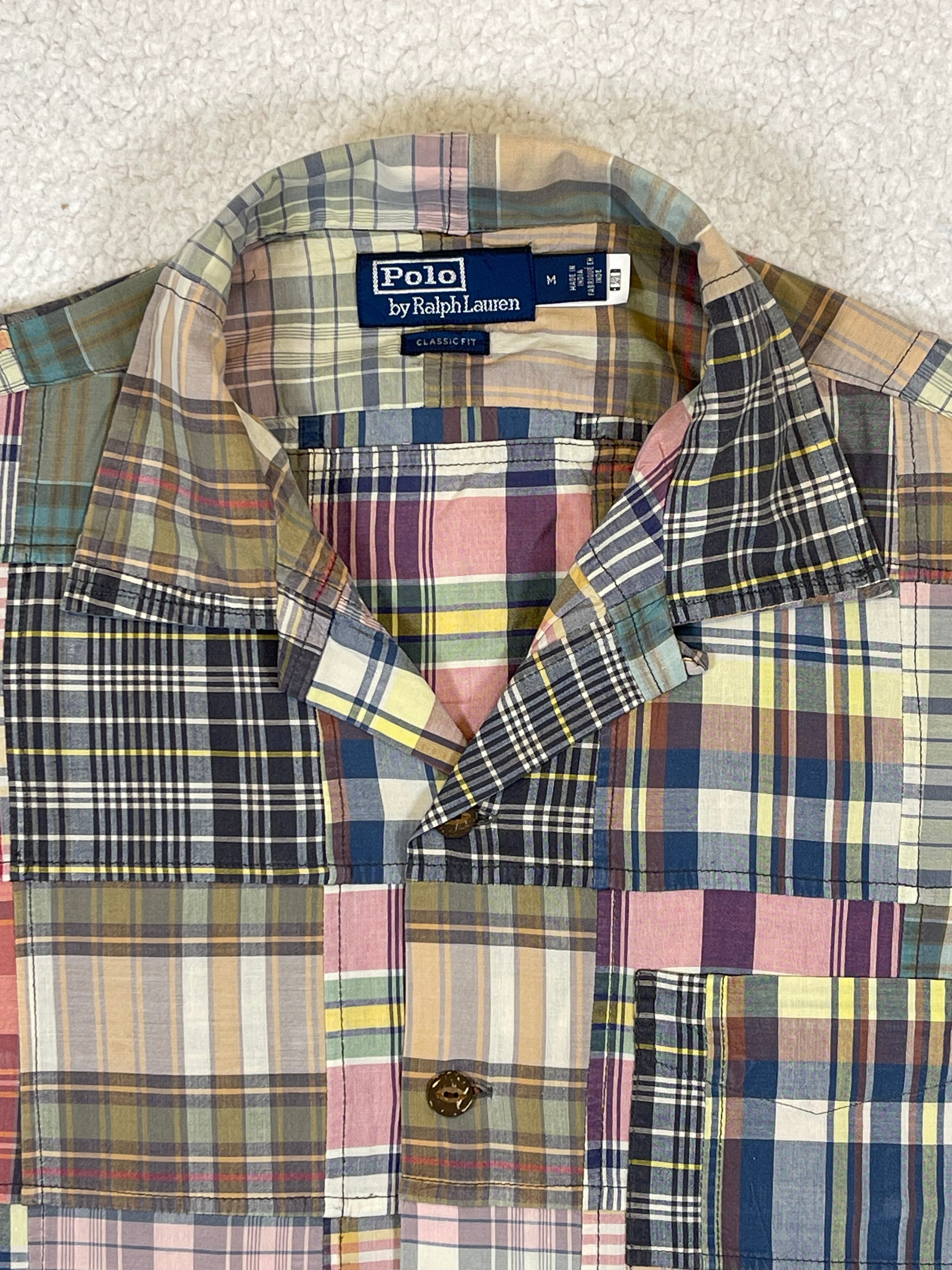 Polo Ralph Lauren Madras Patchwork Safari Shirt (2022)