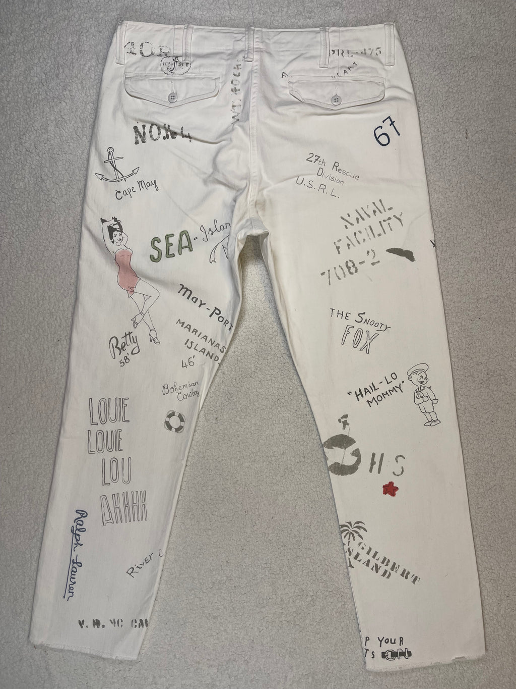 Polo Ralph Lauren Limited Edition Graphic Chino Trousers