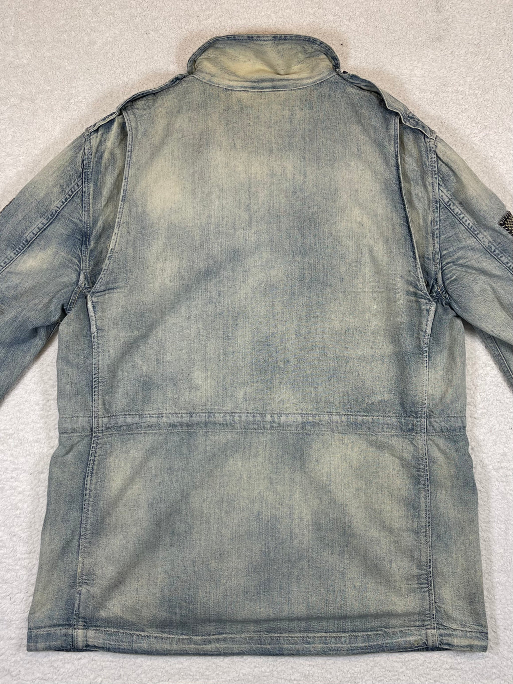 Polo Ralph Lauren & Co. Distressed Denim Field Jacket