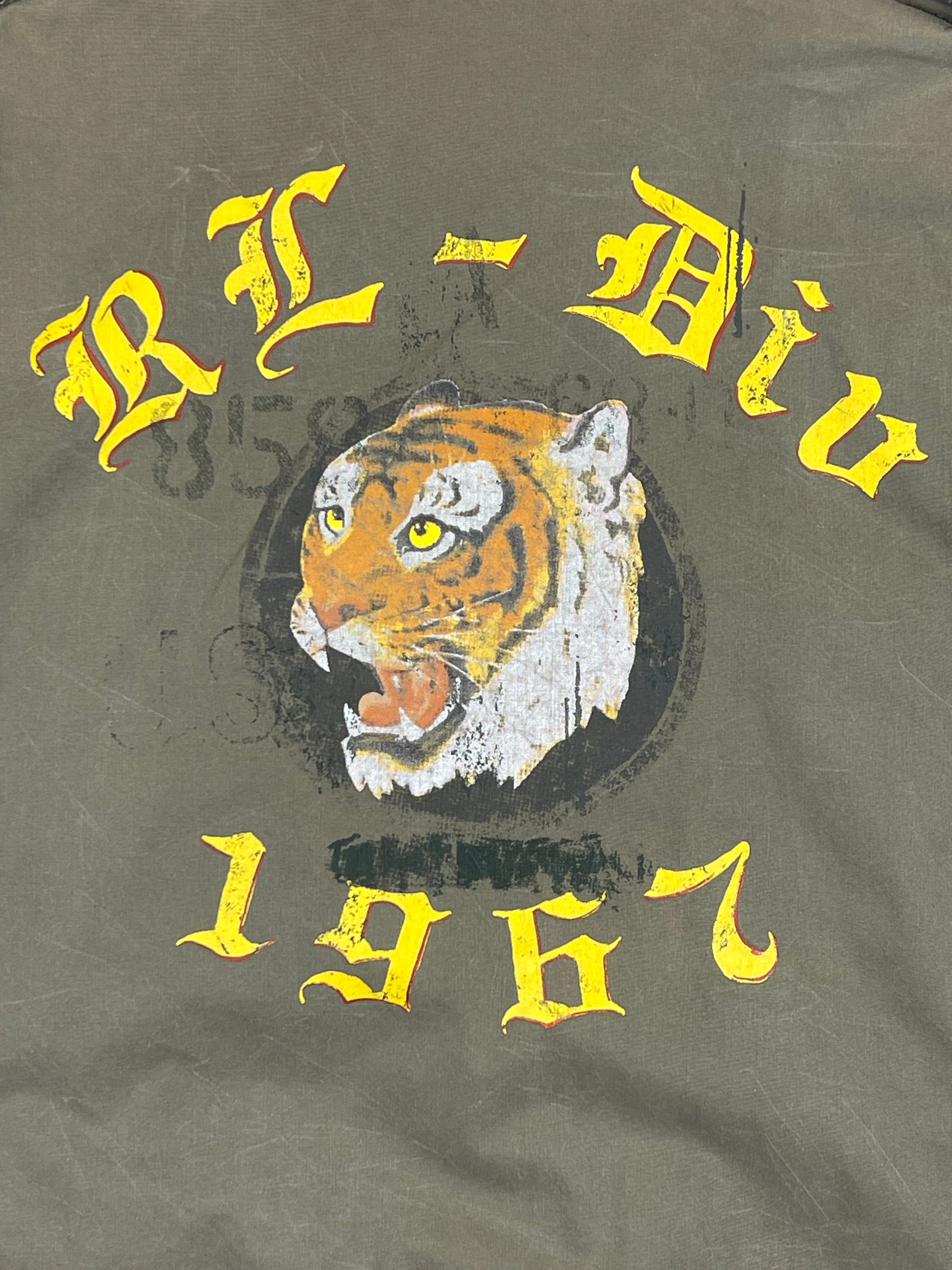 Polo by Ralph Lauren & Co. Vintage RL Tigers Div. 1967 Cotton Twill Bomber Jacket