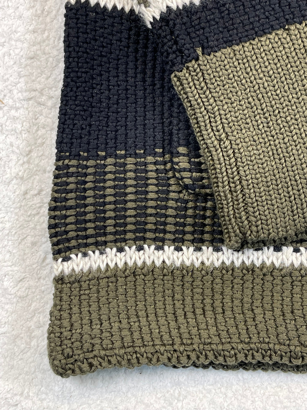 Polo Ralph Lauren Striped Shawl-Collar Cardigan