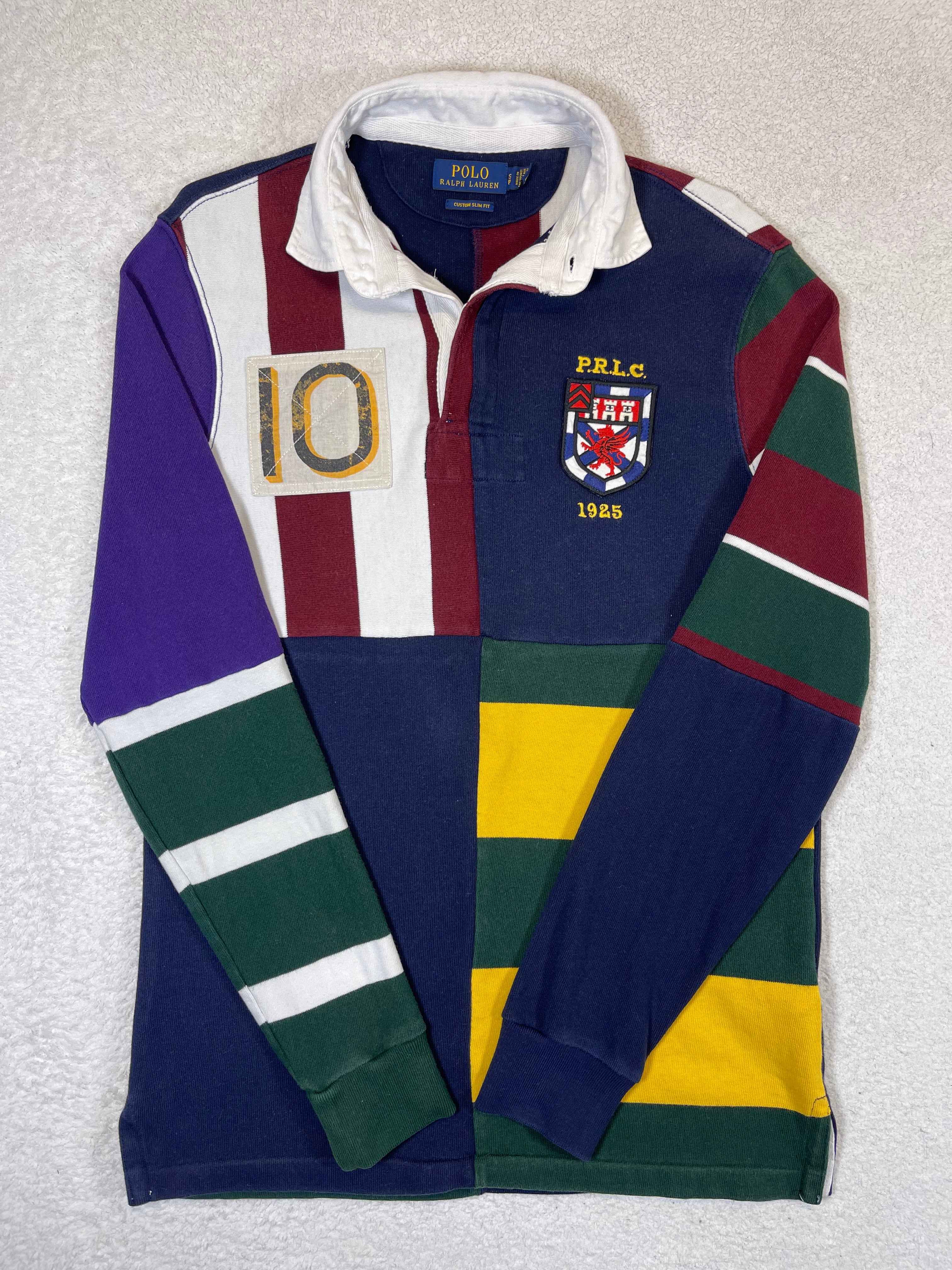 Polo Ralph Lauren Patchwork Rugby Jersey Shirt