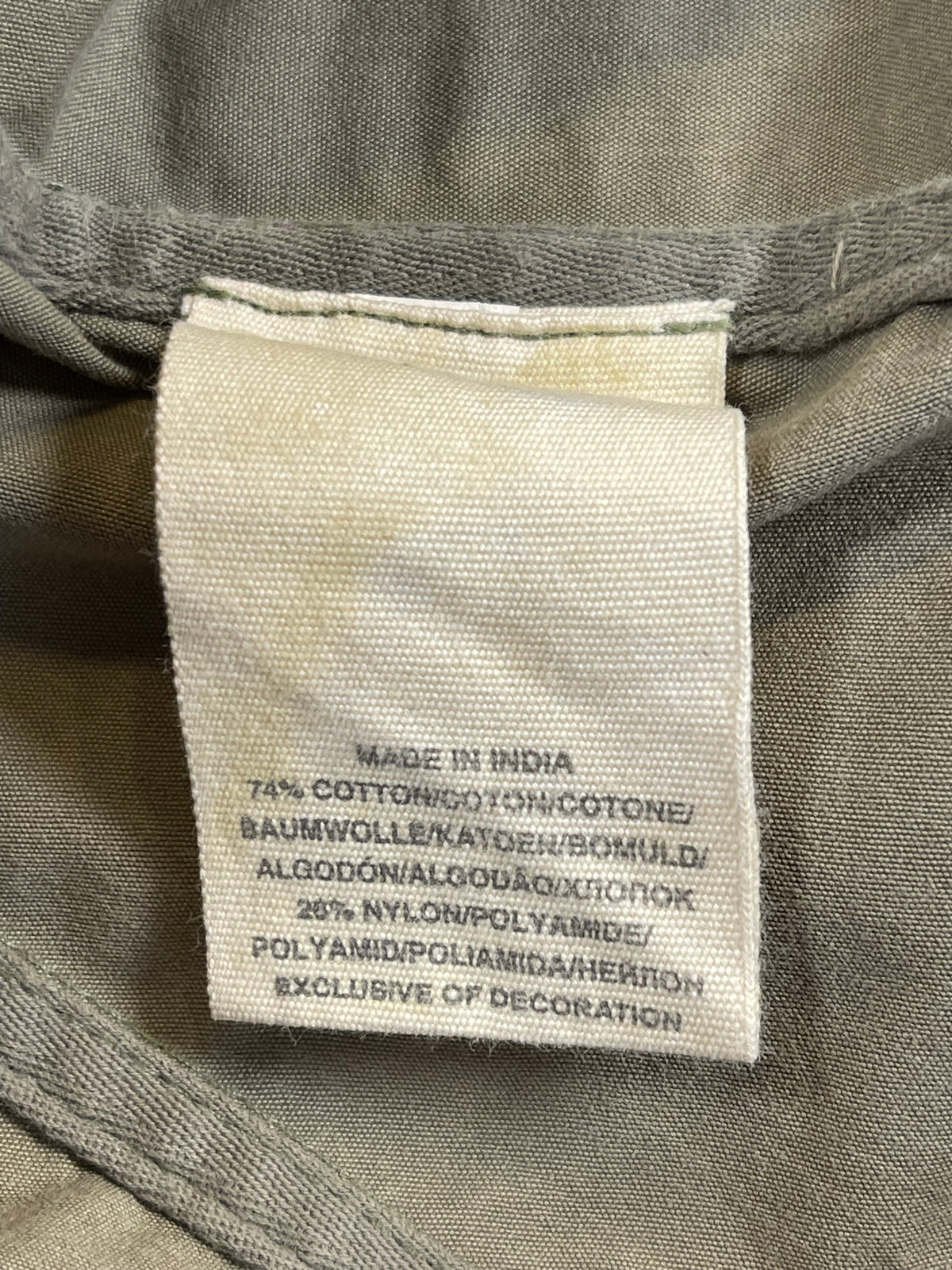 Ralph Lauren Denim & Supply Vintage Beaded Military Cotton Twill Jacket