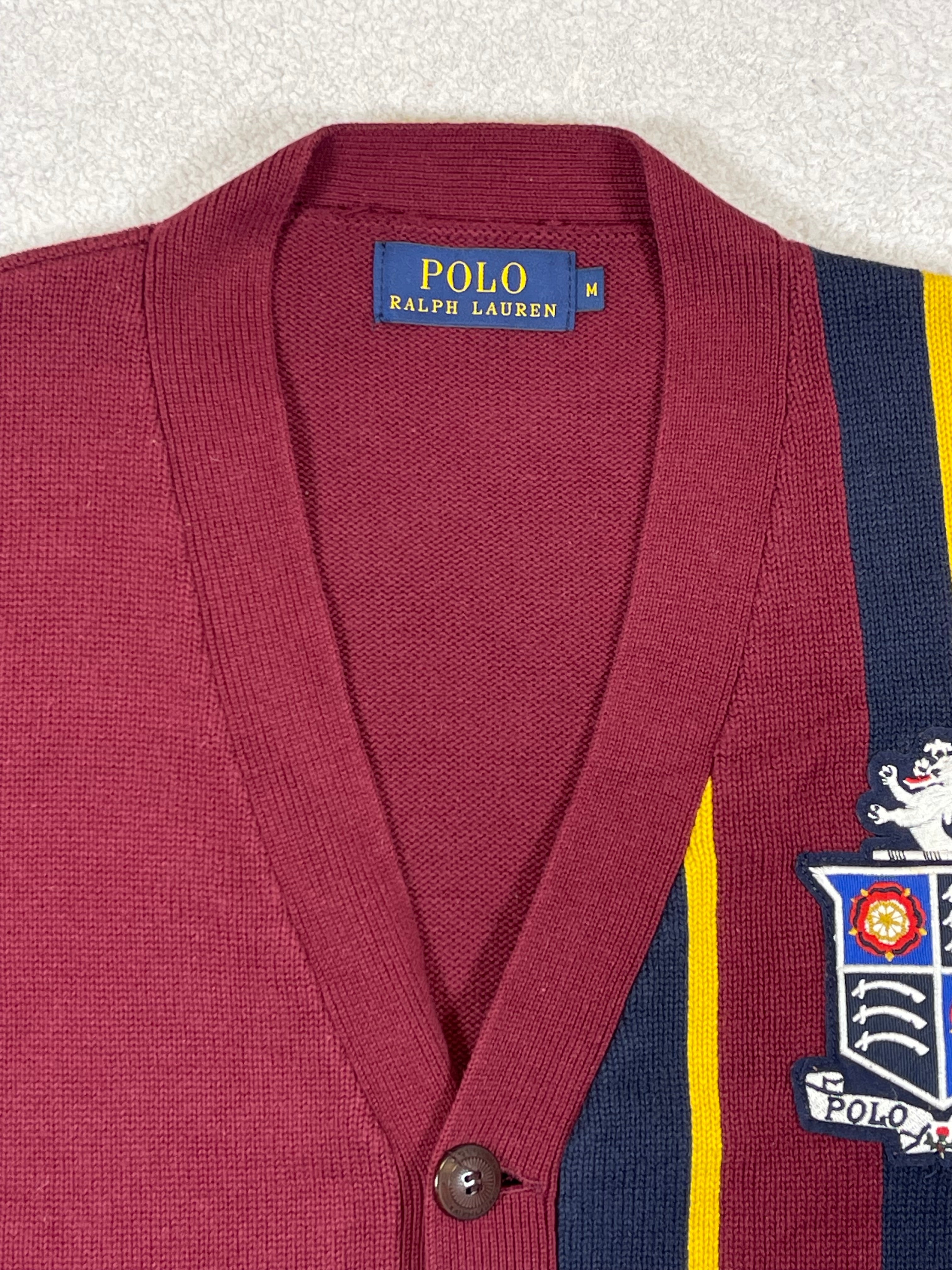 Polo Ralph Lauren Collegiate Crest Cotton Cardigan