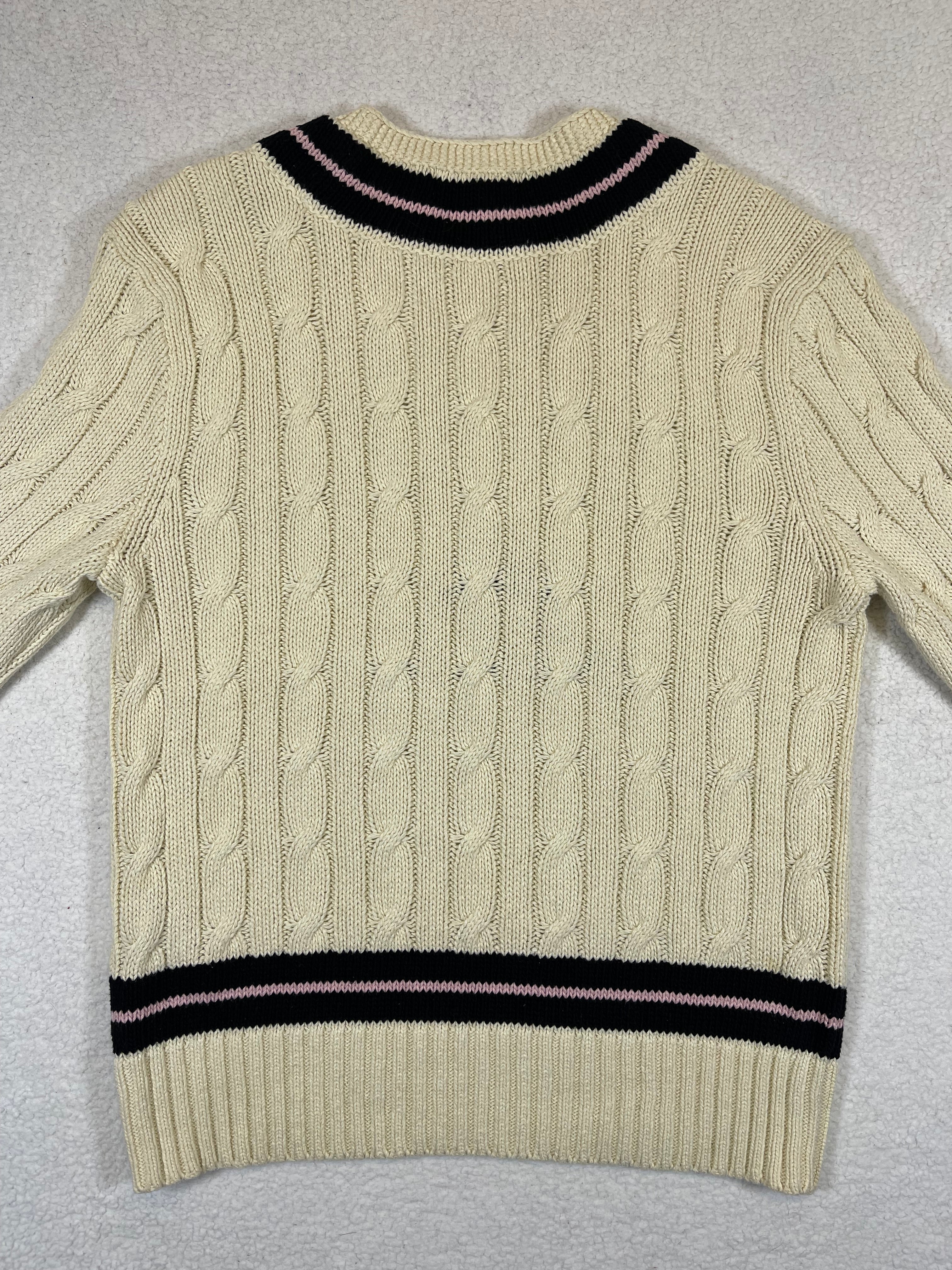 Polo Ralph Lauren P.R.L.C. Crest Cricket Sweater (Vintage)