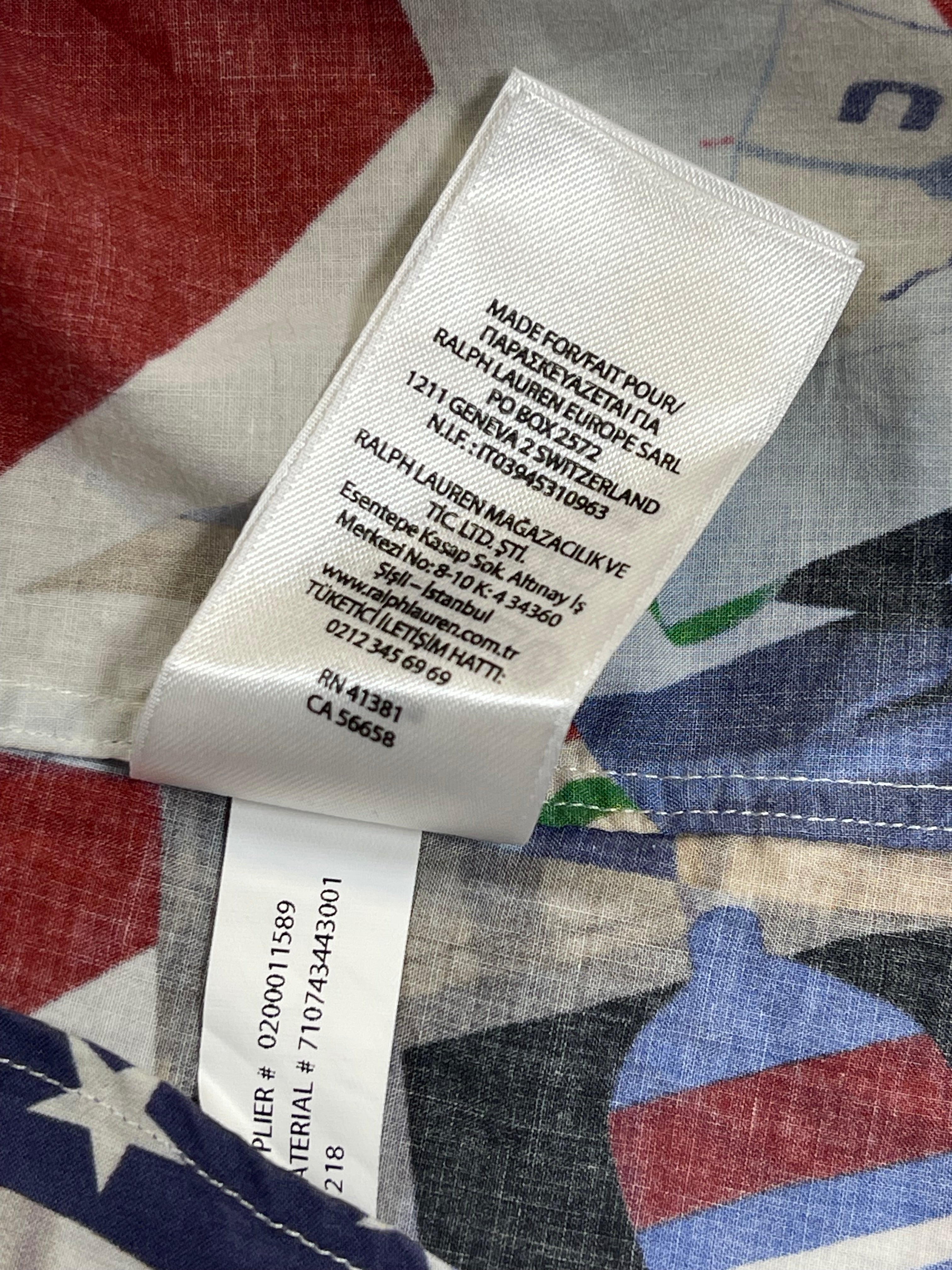 Ralph Lauren CP RL-92 Patchwork Poplin Shirt