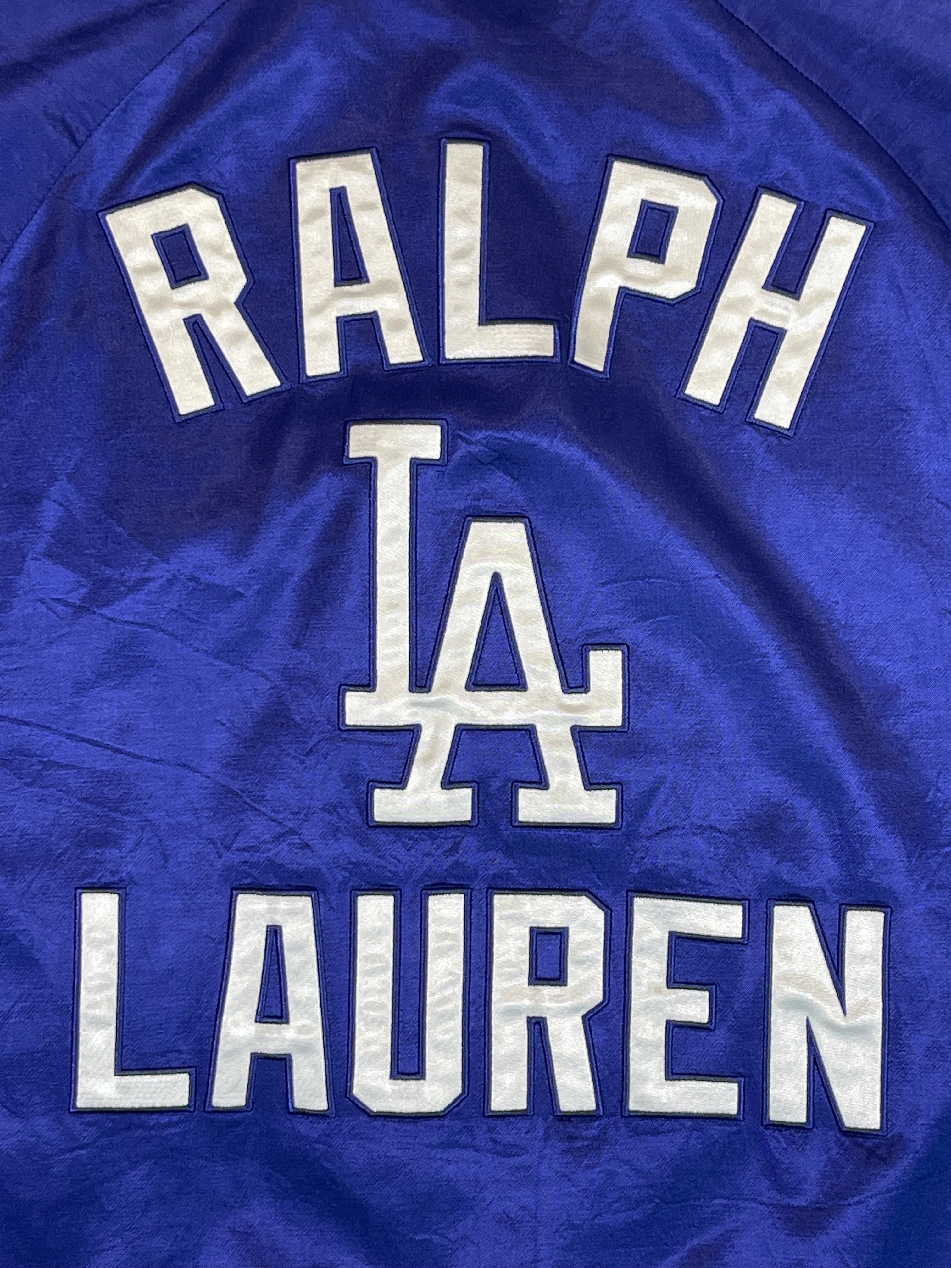Polo Ralph Lauren x Los Angeles Dodgers Satin Varsity Jacket