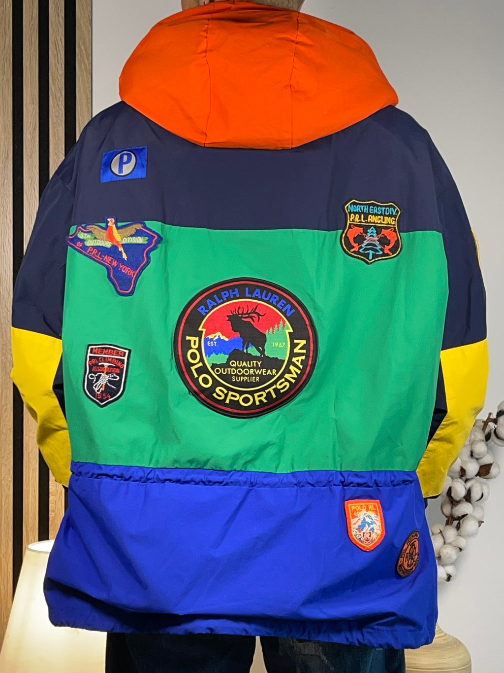 Polo Sport Ralph Lauren Color-Block Water-Repellent Pullover Jacket