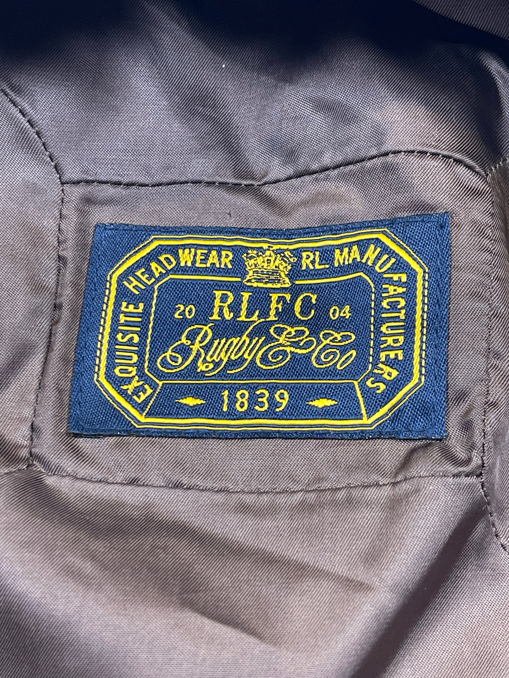 Polo Rugby Ralph Lauren Prince of Wales Linen Driver Cap (Vintage)