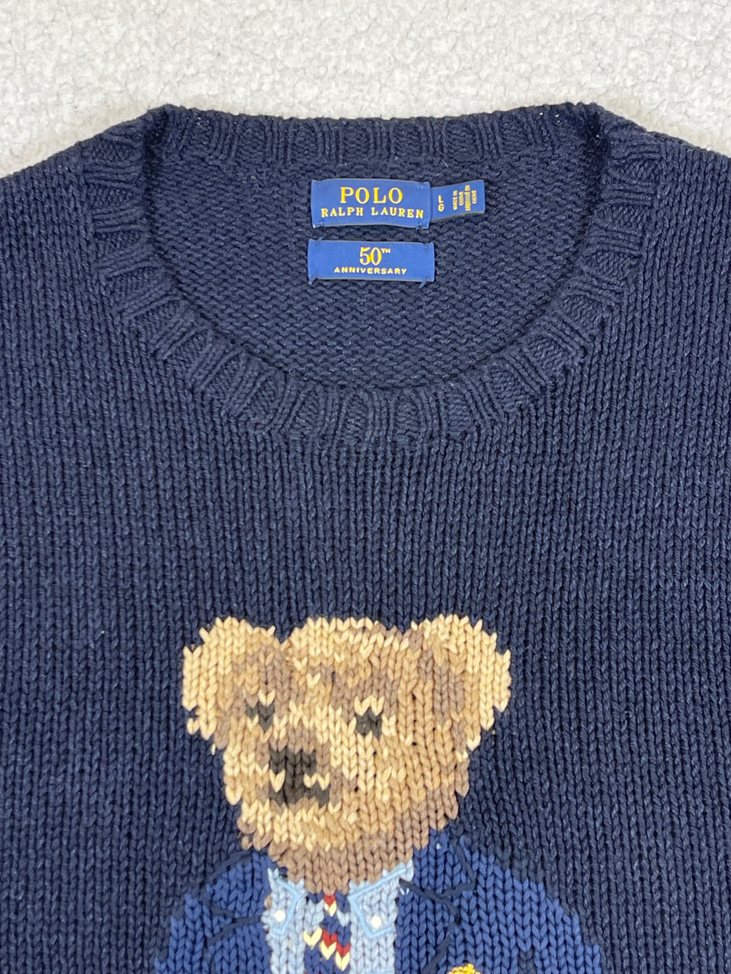 Polo Ralph Lauren 50th Anniversary Polo Bear Sweater