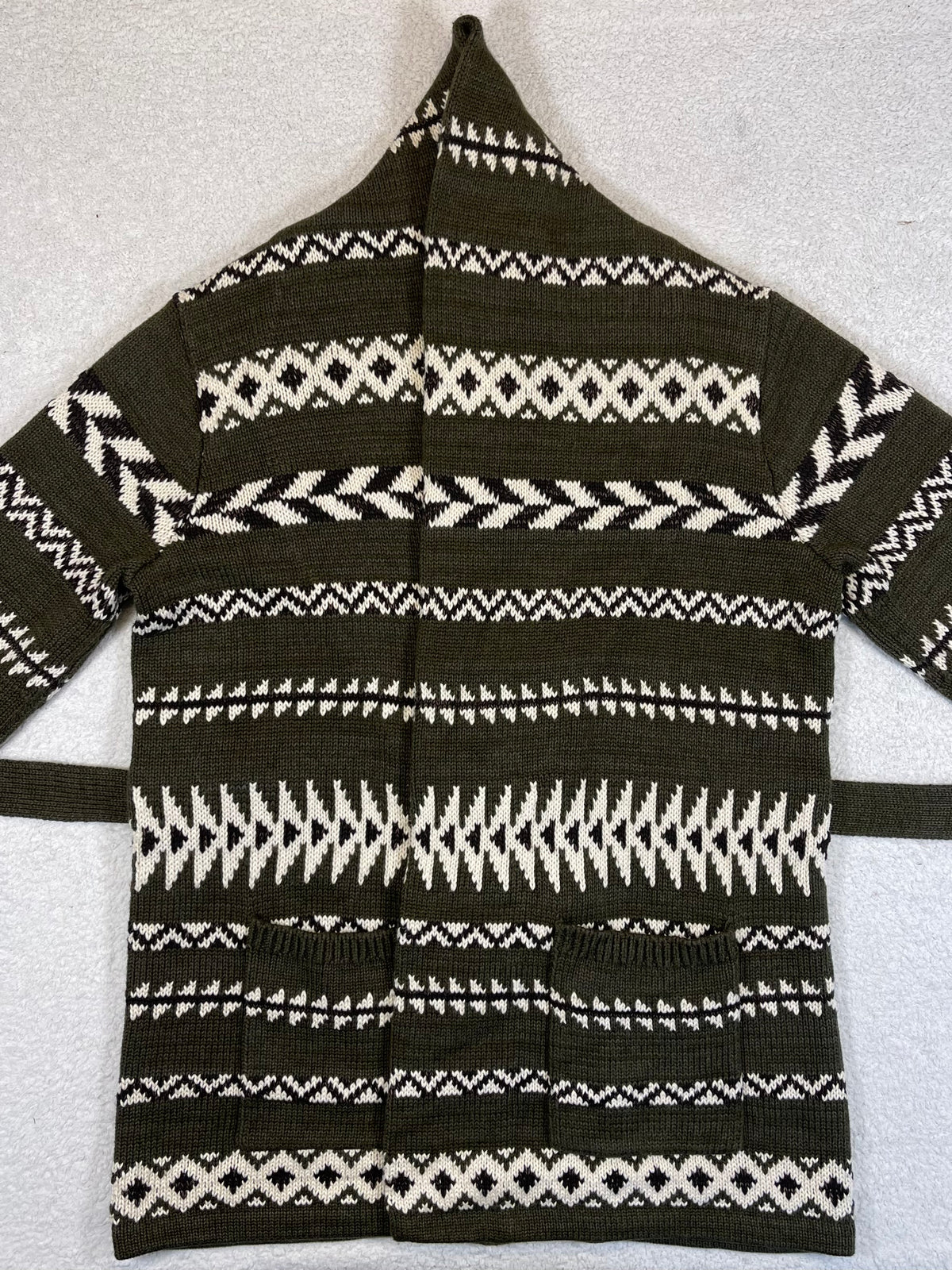 Polo Ralph Lauren Geometric Shawl-Collar Cardigan