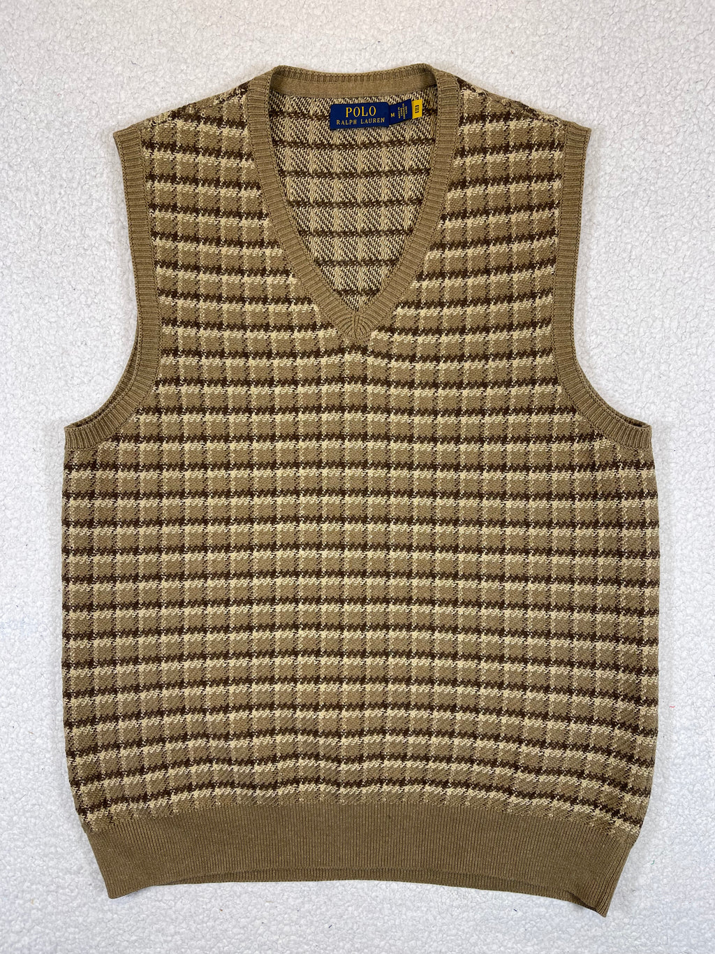 Polo Ralph Lauren Cotton & Cashmere Argyle Sweater Vest (2021)