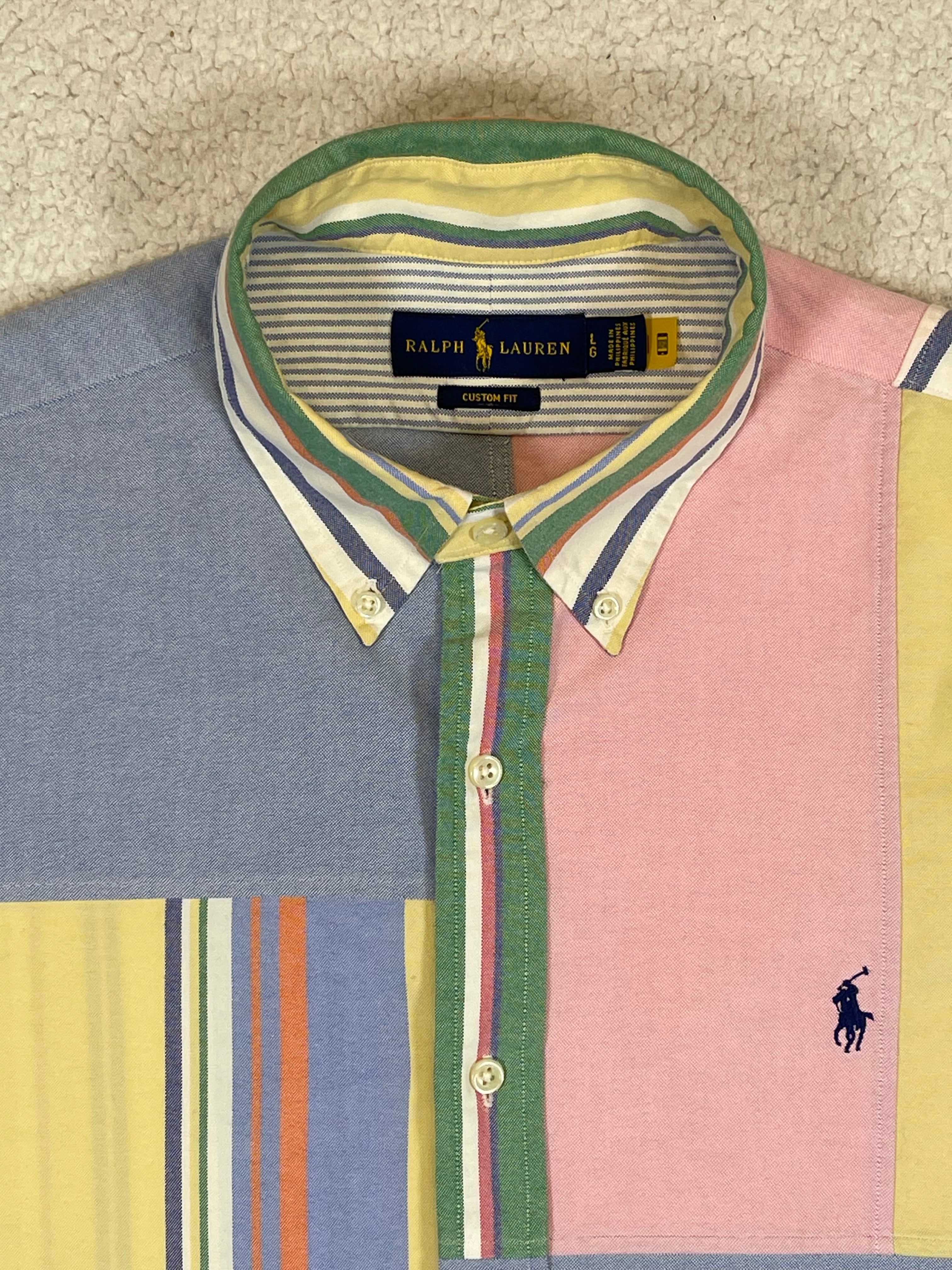Ralph Lauren Patchwork Oxford Shirt (2021)