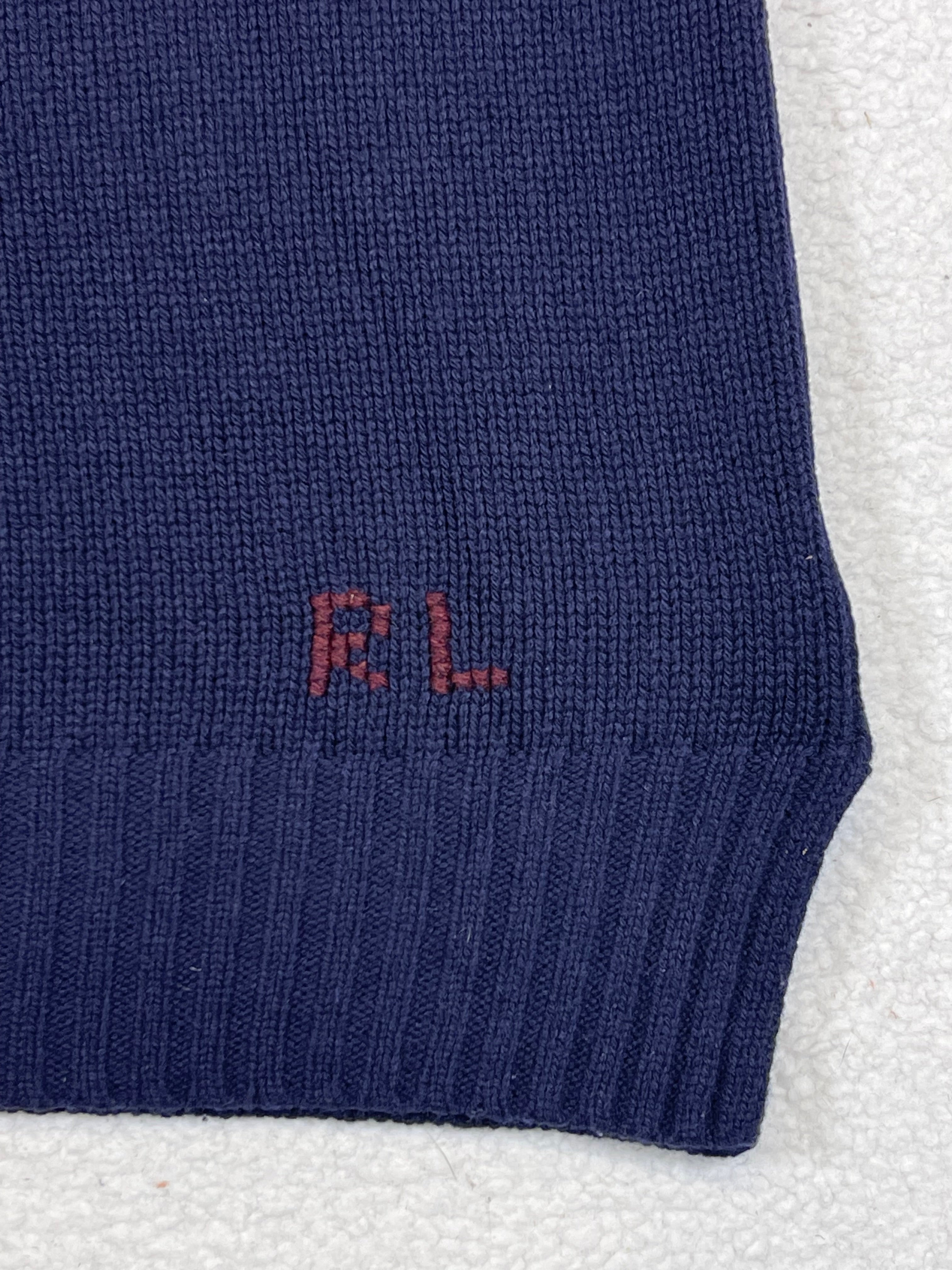 Polo Ralph Lauren Preppy Polo Bear Wool Sweater
